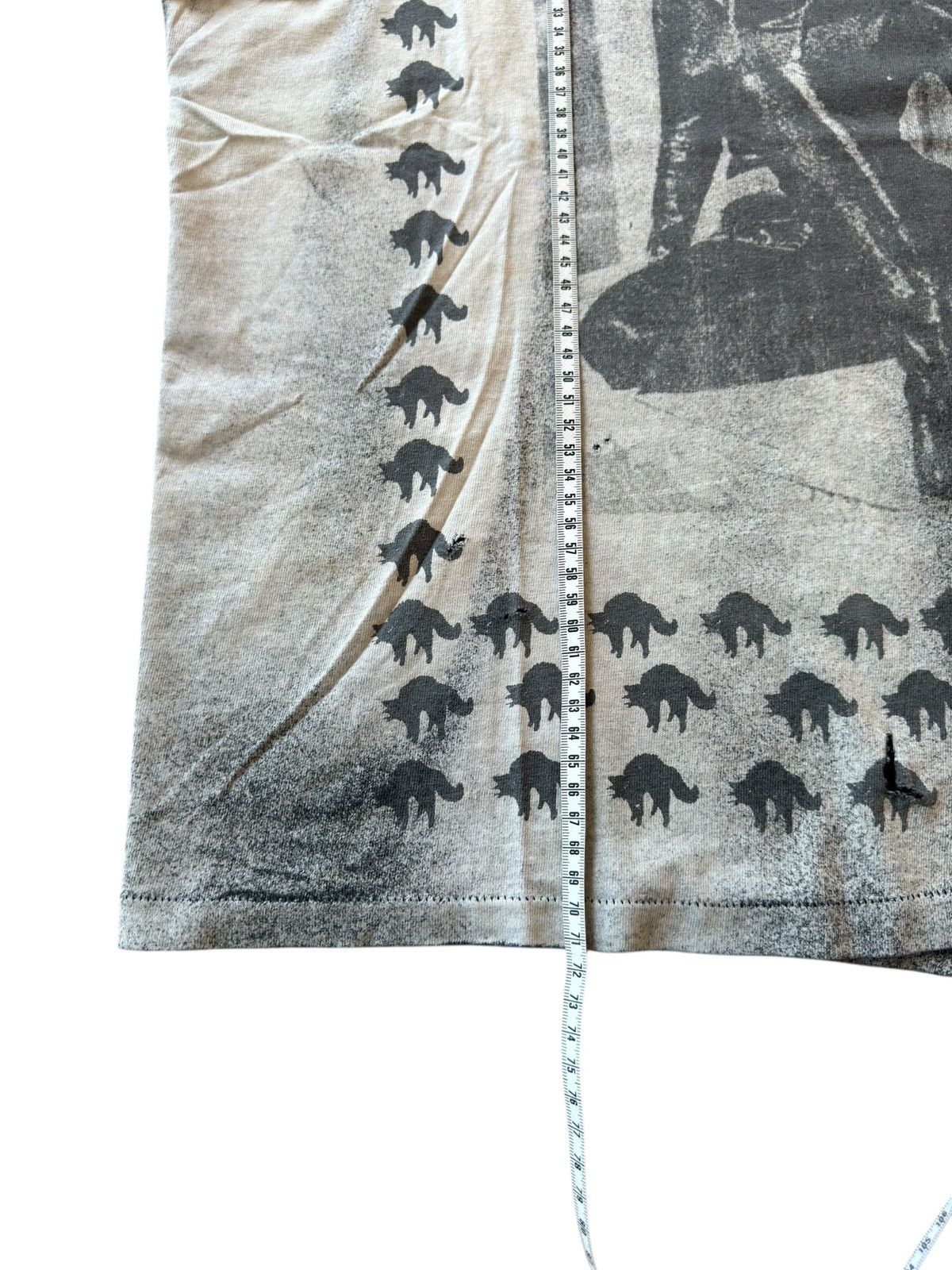 Vintage *RARE* 1990s 90s VINTAGE JULIE NEWMAN CATWOMAN RARE AOP TEE Size US XL / EU 56 / 4 - 6 Thumbnail