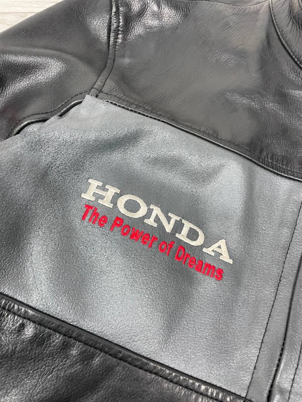 Honda Vintage Honda Racing Leather Motorcycle Jacket Moto Size US XS / EU 42 / 0 - 6 Thumbnail
