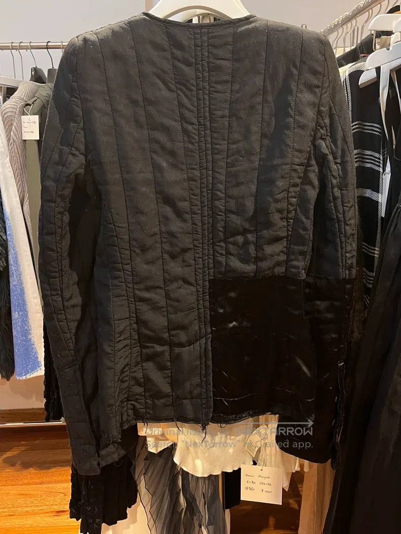 Haider Ackermann Haider Ackermann Black Patchwork Insulated Jacket Size XXS / US 00 / IT 34 - 9 Thumbnail