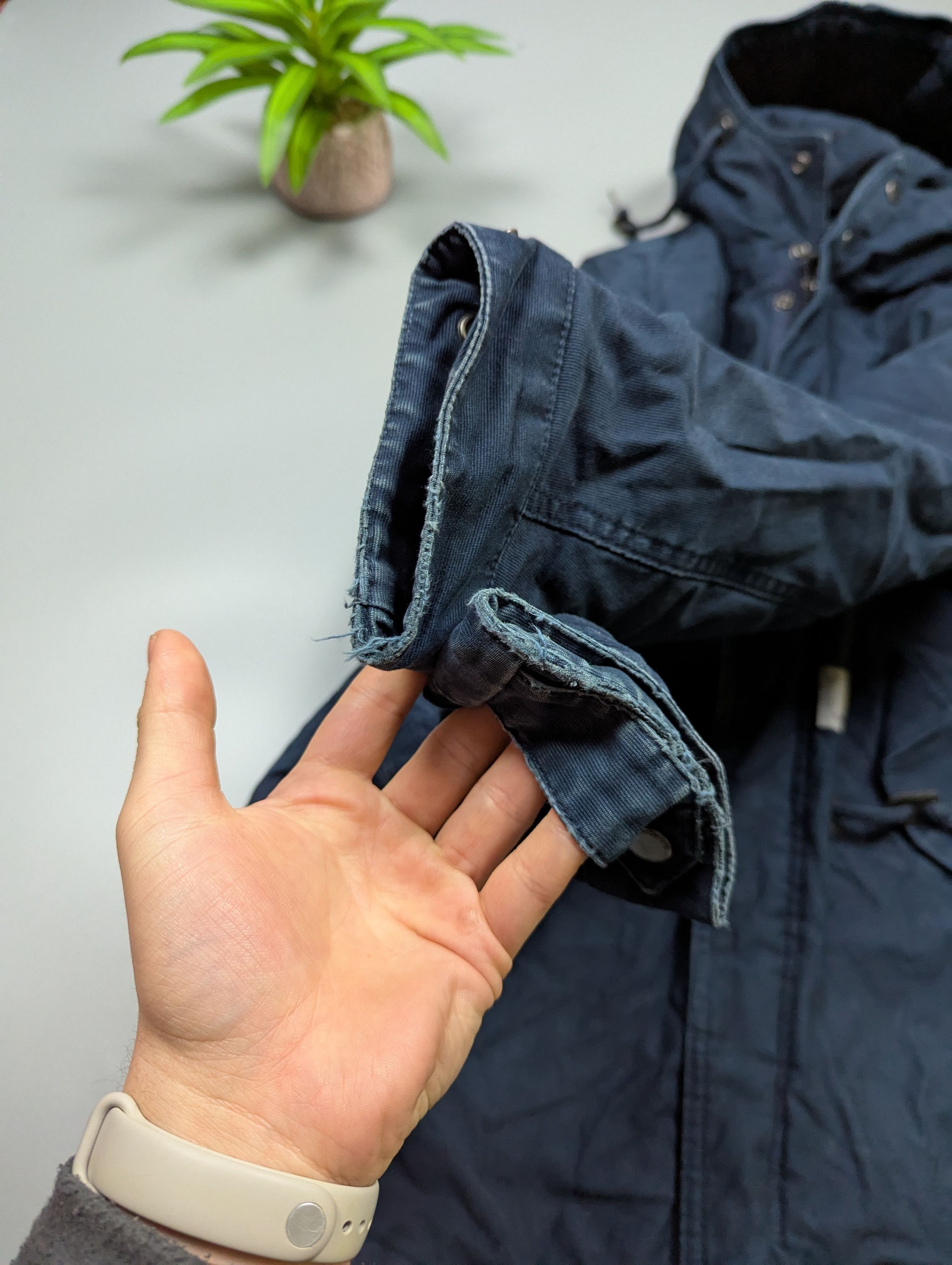 Carhartt Wip Carhartt WIP Dalsh VTG Men’s Canvas Parka Faded Jacket Size US M / EU 48-50 / 2 - 12 Thumbnail