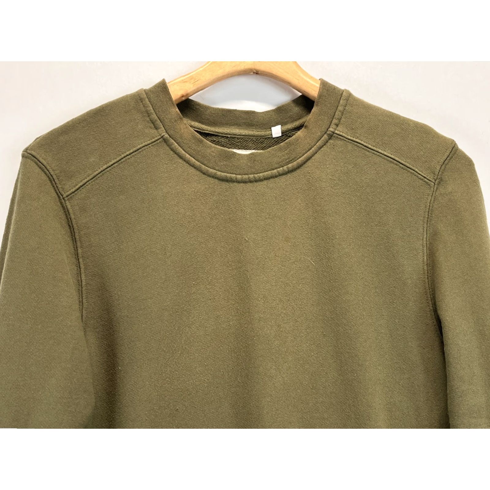Vintage Reign Storm Sweater Mens Small Sweatshirt Olive Side Zip Long Sleeve Pullover Size US S / EU 44-46 / 1 - 3 Thumbnail