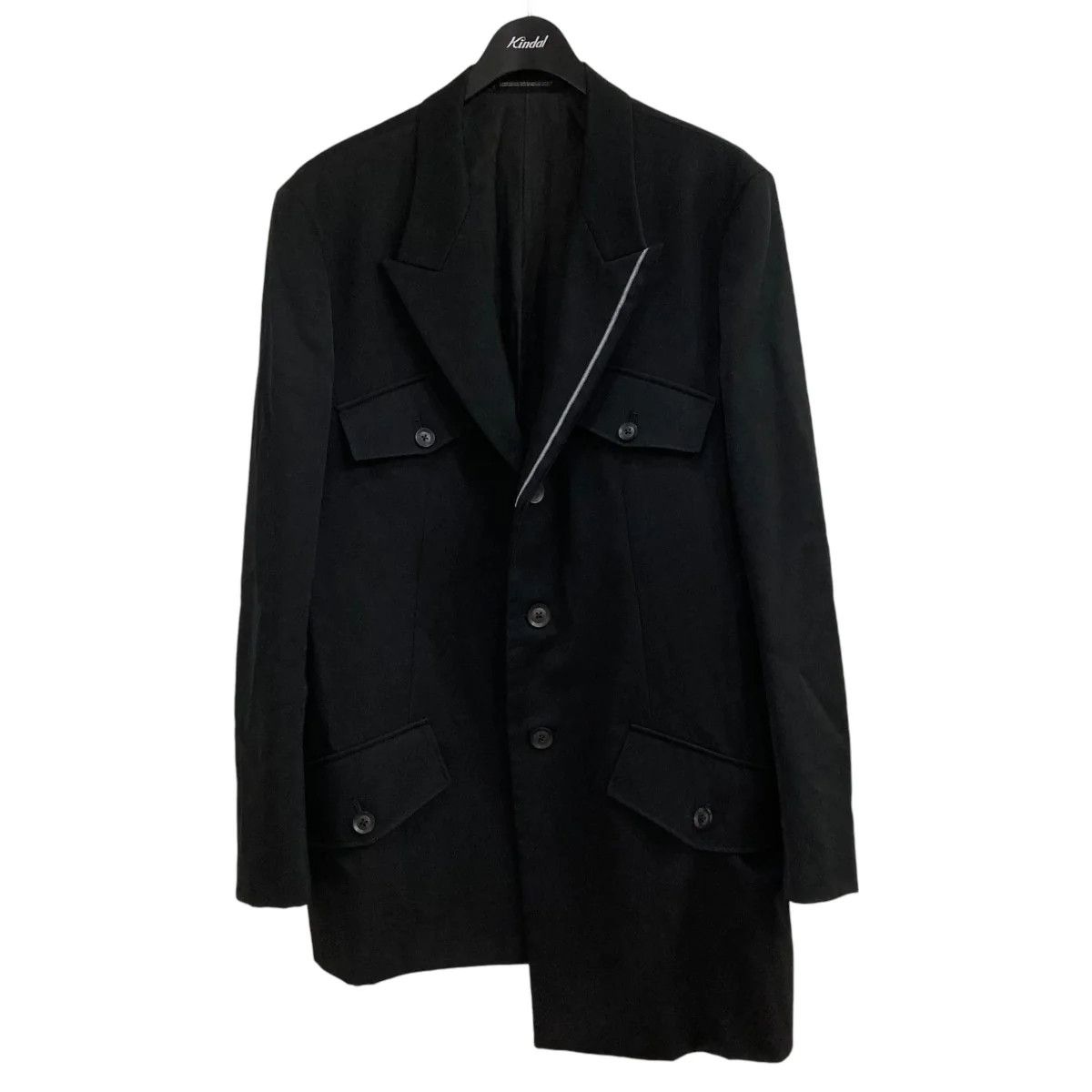Yohji Yamamoto Yohji Yamamoto pour homme // Selvedge flap jacket Size US L / EU 52-54 / 3 - 1 Thumbnail