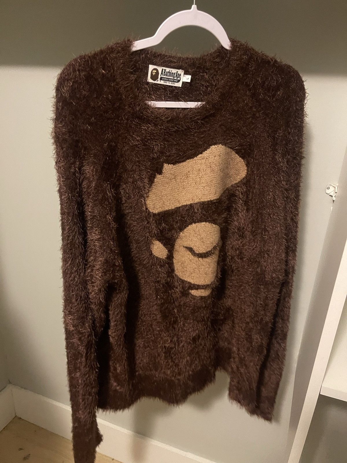 Y2K Bape Crewneck Sweater shops size XL