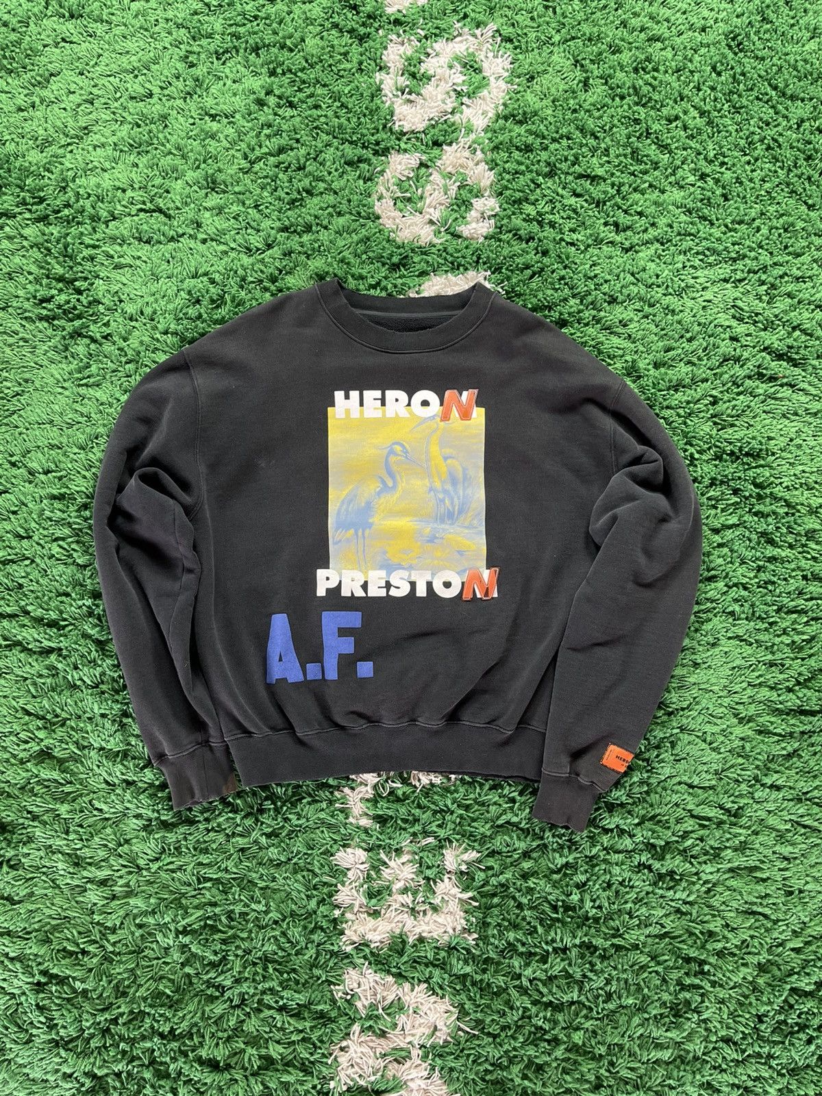 Heron Preston Heron Preston "500% Done" Crewneck Size US XL / EU 56 / 4 - 1 Thumbnail