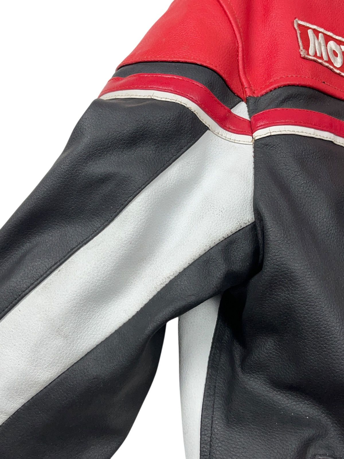 Genuine Leather Vintage Lucky Strike Leather Racing Jacket with Protection Size US XL / EU 56 / 4 - 16 Thumbnail