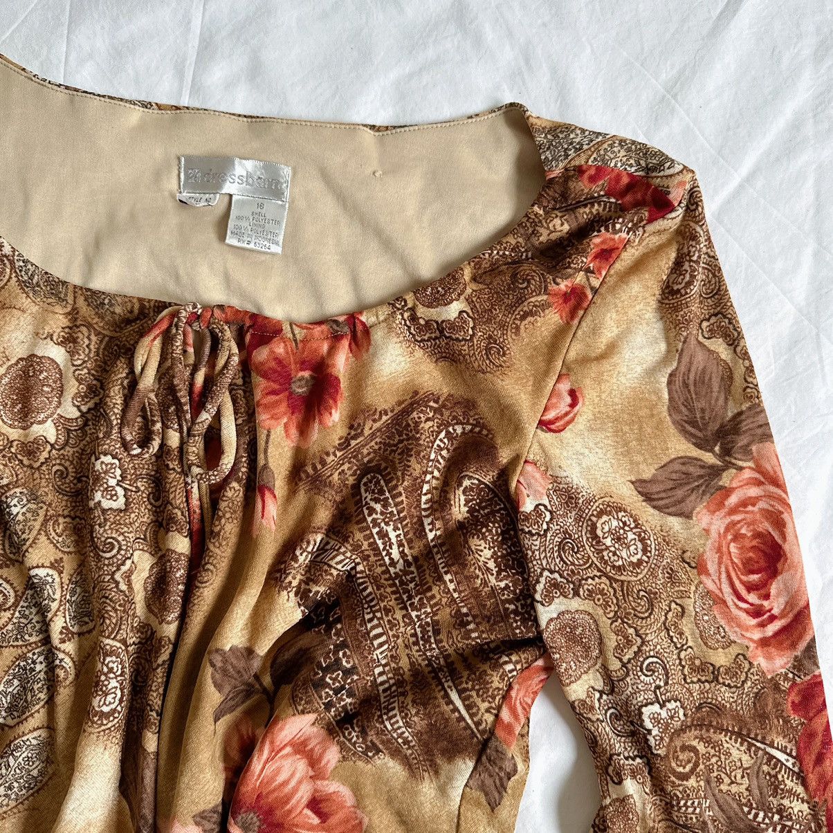 Vintage Vintage Mesh Flower Size XL / US 12-14 / IT 48-50 - 3 Thumbnail