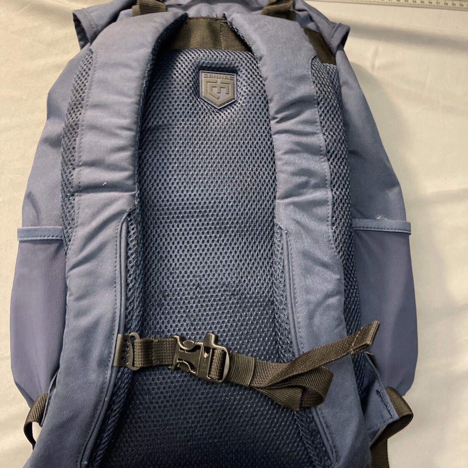 Designer Cannae Blue Hiking Backpack Celeritas Lightweight Rolltop Size ONE SIZE - 6 Thumbnail