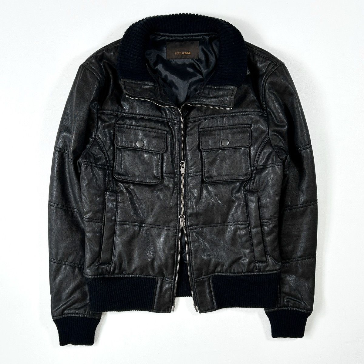 ON HOLD DONT BUY 🦦Tete Homme Waxed Bomber