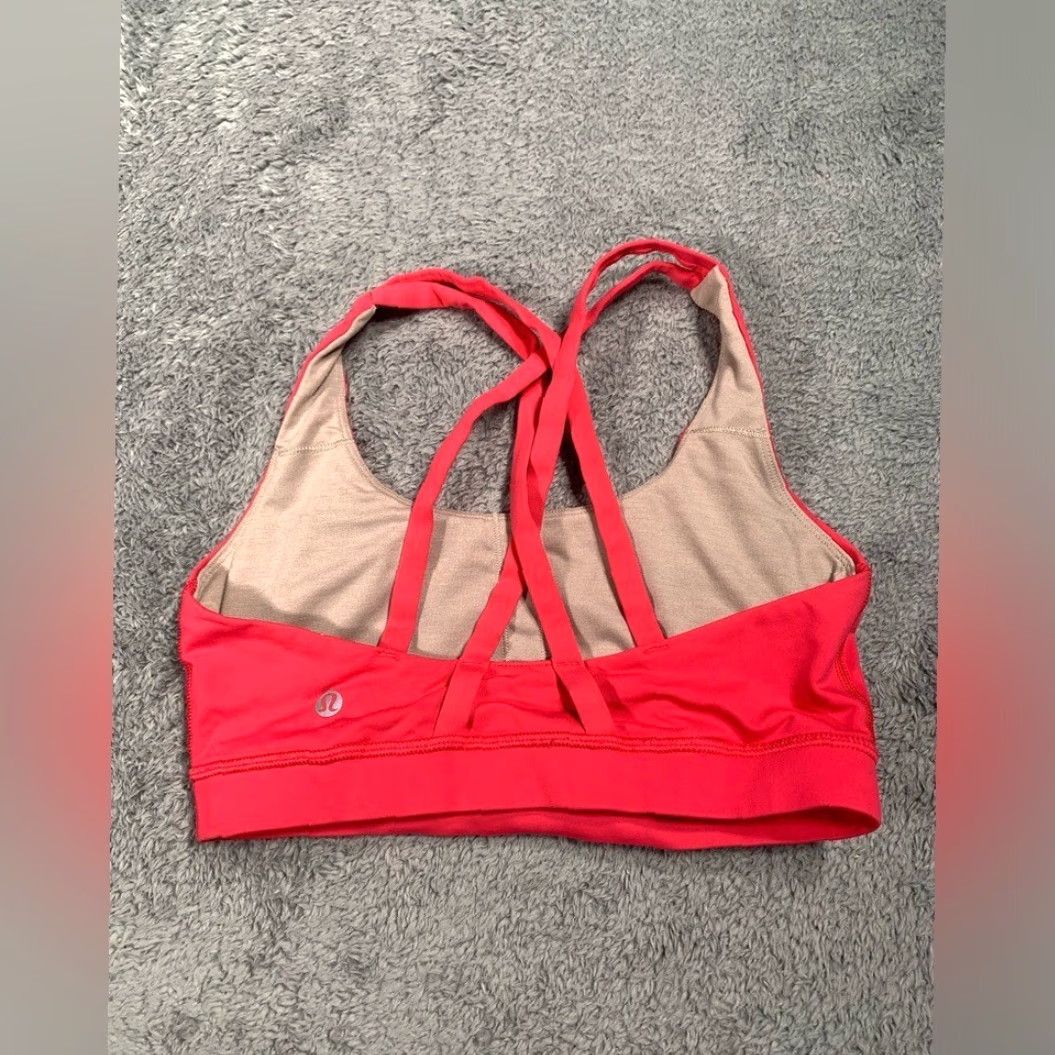 Lululemon lululemon athletica pink Sports Bra M Pink Sports Bra Ladies M Pink Sports Bra Lululemon athletica Bra M Girls Womens Mens Size ONE SIZE - 4 Thumbnail