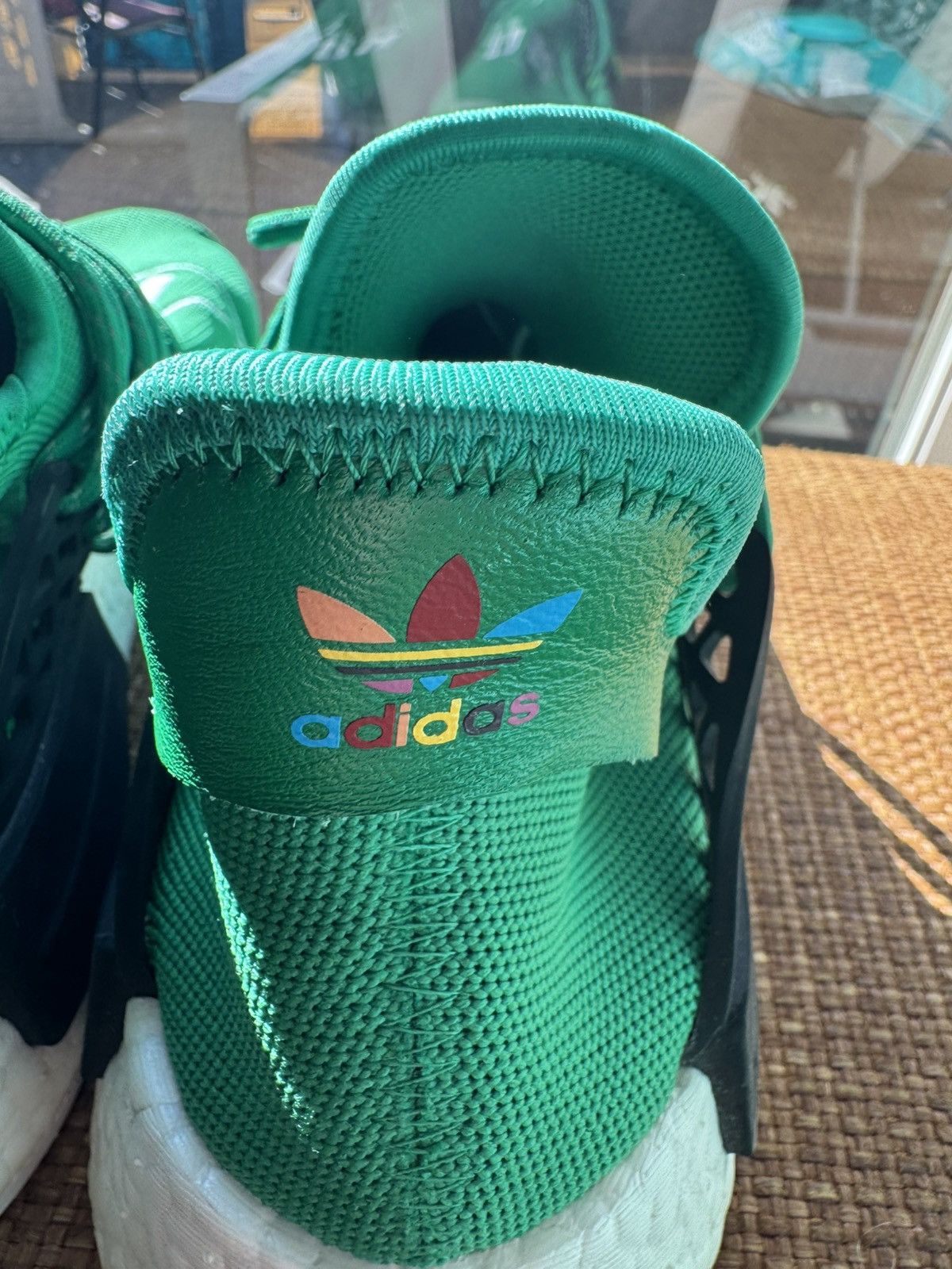 Adidas × Pharrell Pharrell x Adidas Human Race Green - Size 10 Size US 10 / EU 43 - 5 Thumbnail