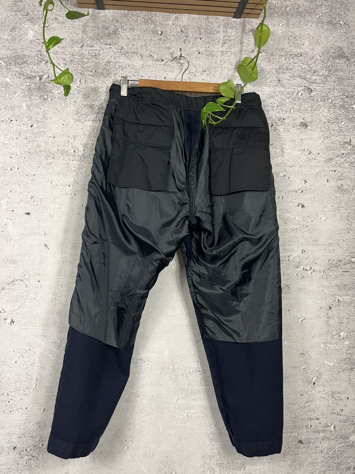 Japanese Brand × United Arrows United Arrows Green Label Relaxing Wool Casual Pants Size US 34 / EU 50 - 4 Thumbnail
