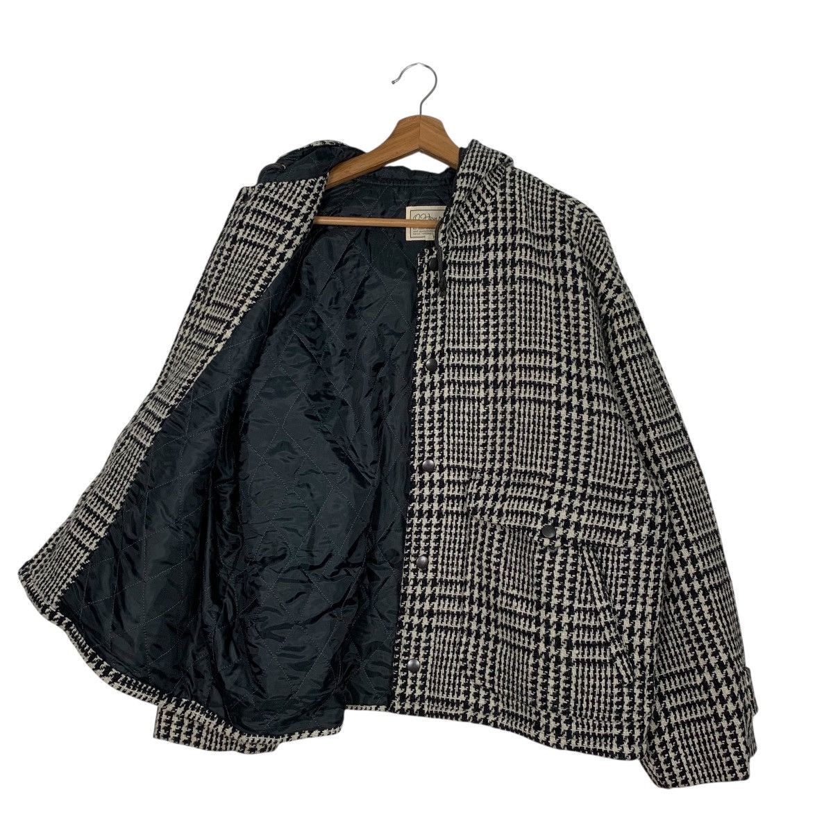 Other G Henry Herringbone Hooded Jacket Size US M / EU 48-50 / 2 - 10 Thumbnail