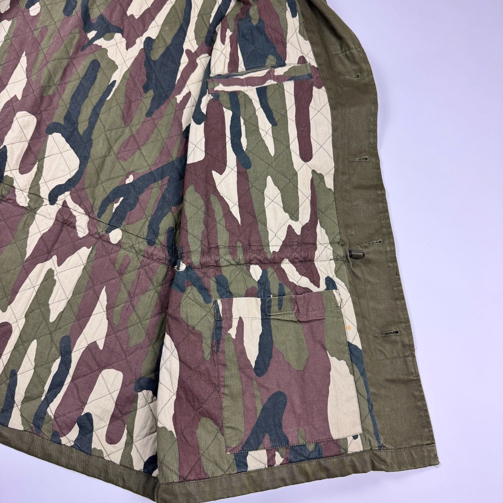 Old Navy Old Navy Field Jacket XL Olive Camo Quilted Military Coat Size US XL / EU 56 / 4 - 8 Thumbnail