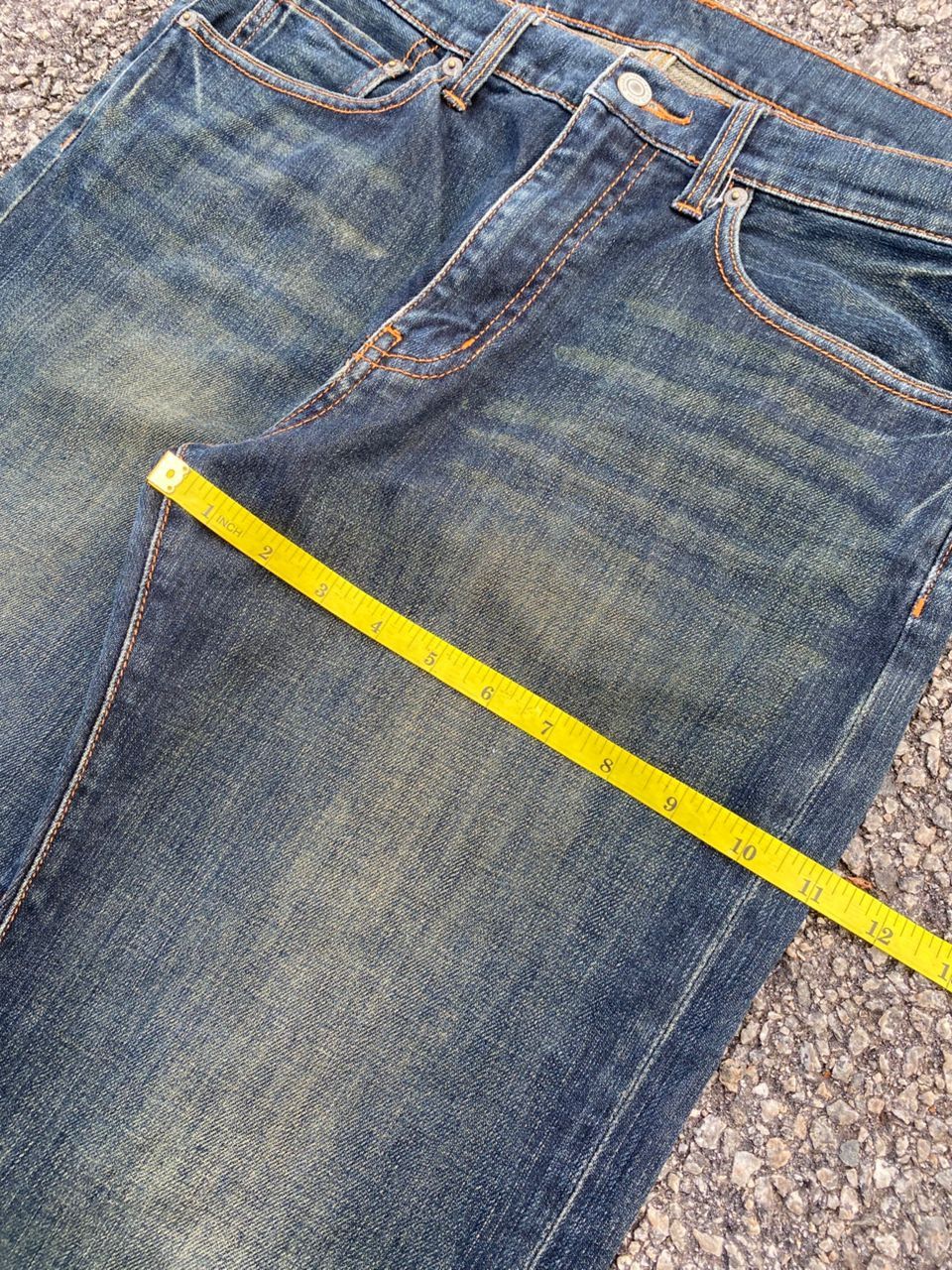 If Six Was Nine 💥Best Offer💥Vintage Japanese Brand Distressed Denim Size US 32 / EU 48 - 7 Thumbnail