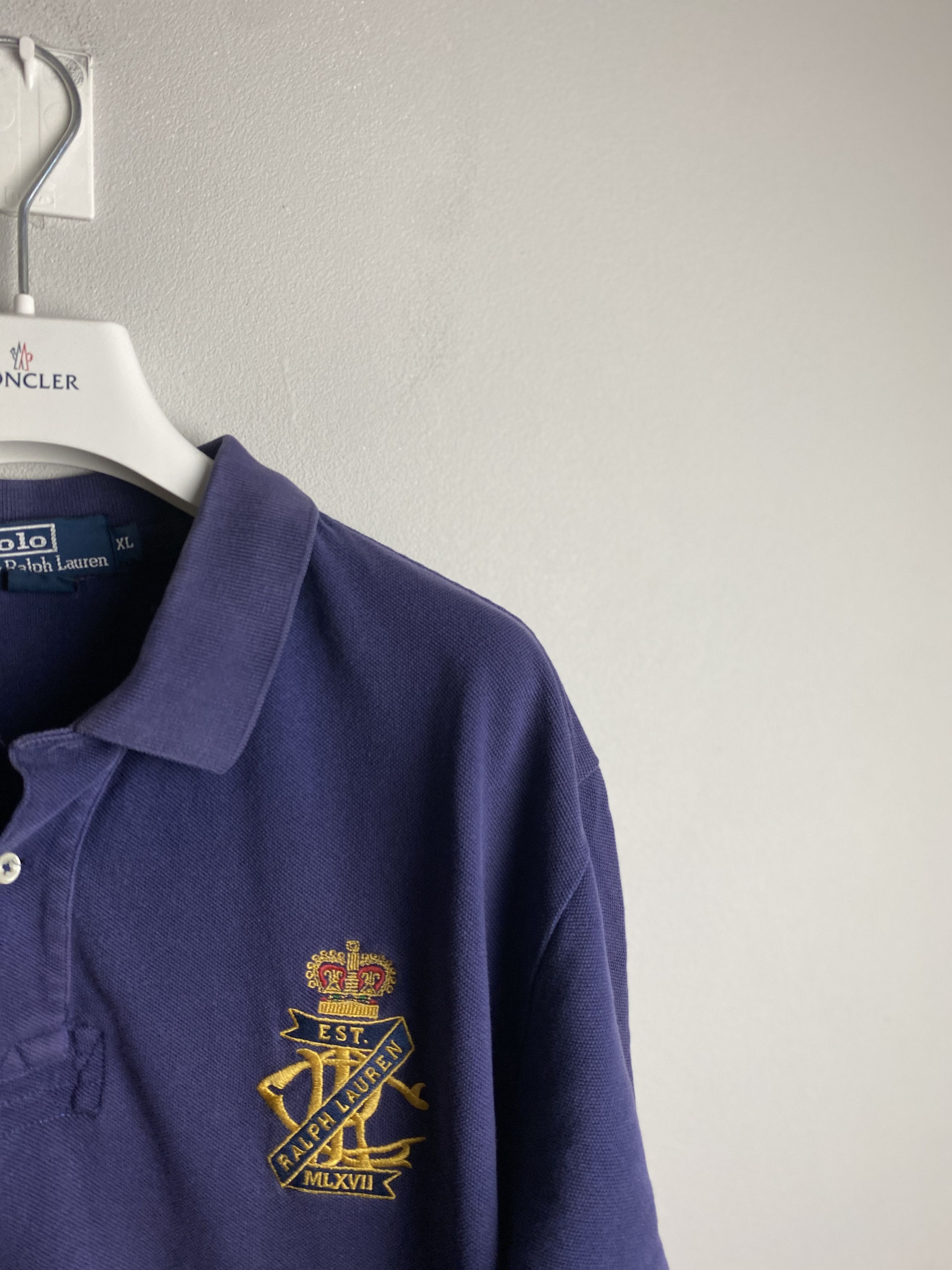 Polo Ralph Lauren Polo Ralph Lauren vintage MLXVII polo t-shirt tee Size US XL / EU 56 / 4 - 2 Thumbnail