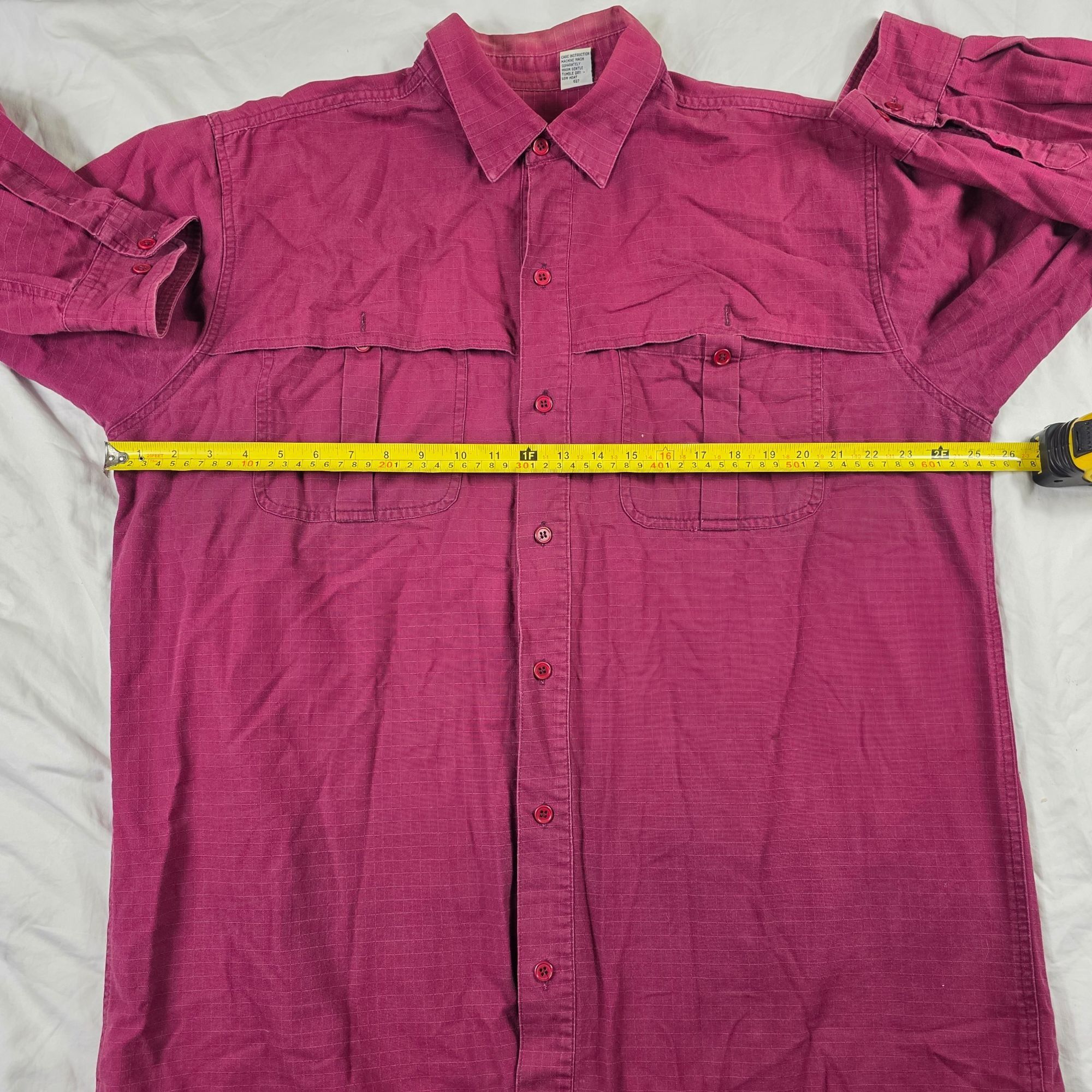 Cabelas Cabelas Outdoor Gear Mens XL Tall Red Long Sleeve Button Fro Size US XL / EU 56 / 4 - 9 Thumbnail
