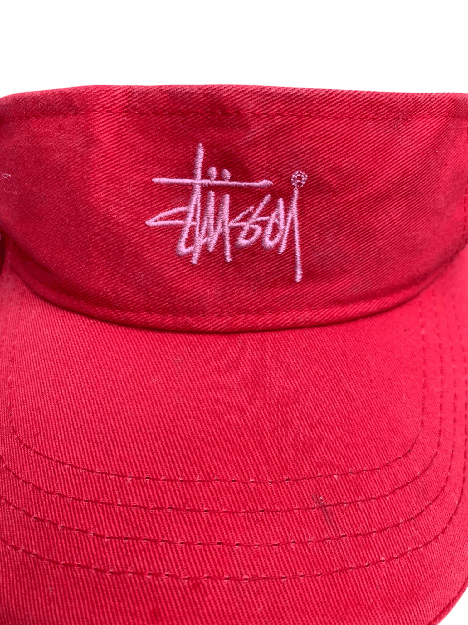 Stussy Vintage Stussy Made In Usa Visor Cap Size ONE SIZE - 8 Thumbnail