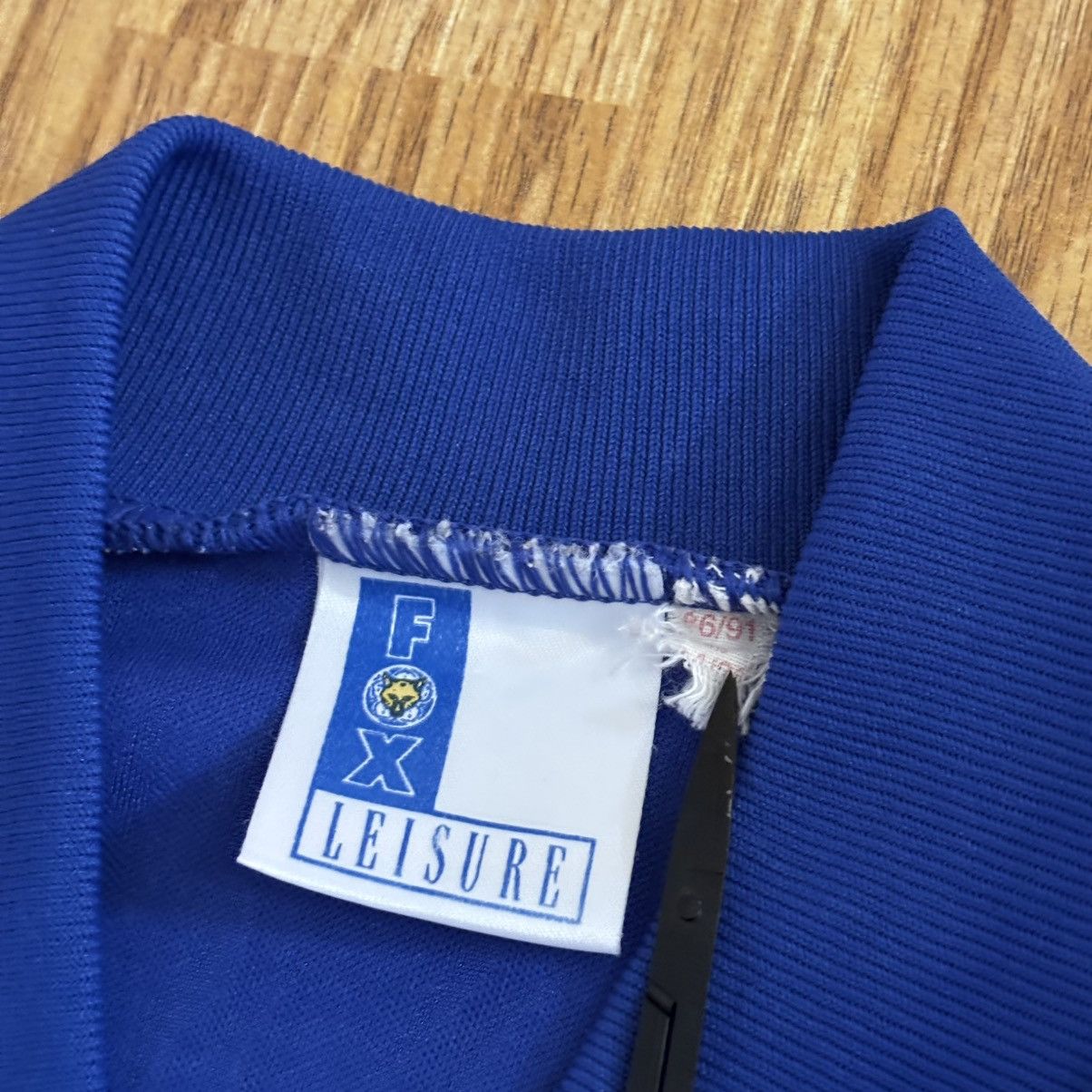 Le Coq Sportif Rare Jersey! Leicester City Home football shirt 1992-94 Size US M / EU 48-50 / 2 - 5 Thumbnail
