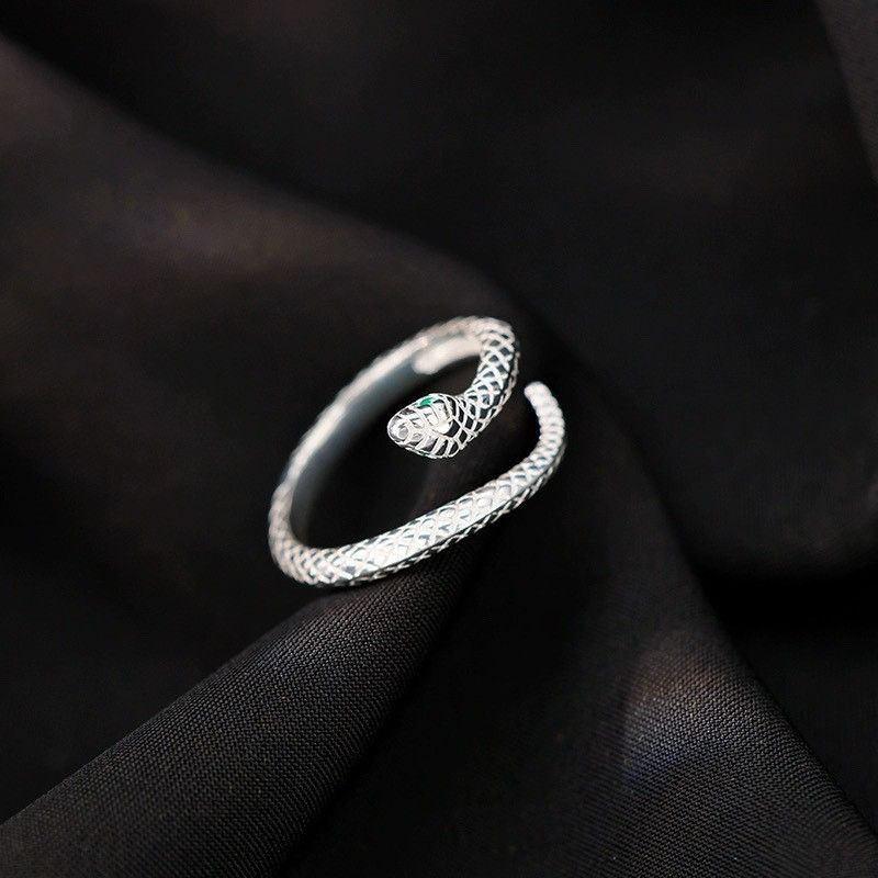 Jewelry Retro Jewelry Rings Open Size Chrome Ring (Size 7-13) Size ONE SIZE - 1 Thumbnail