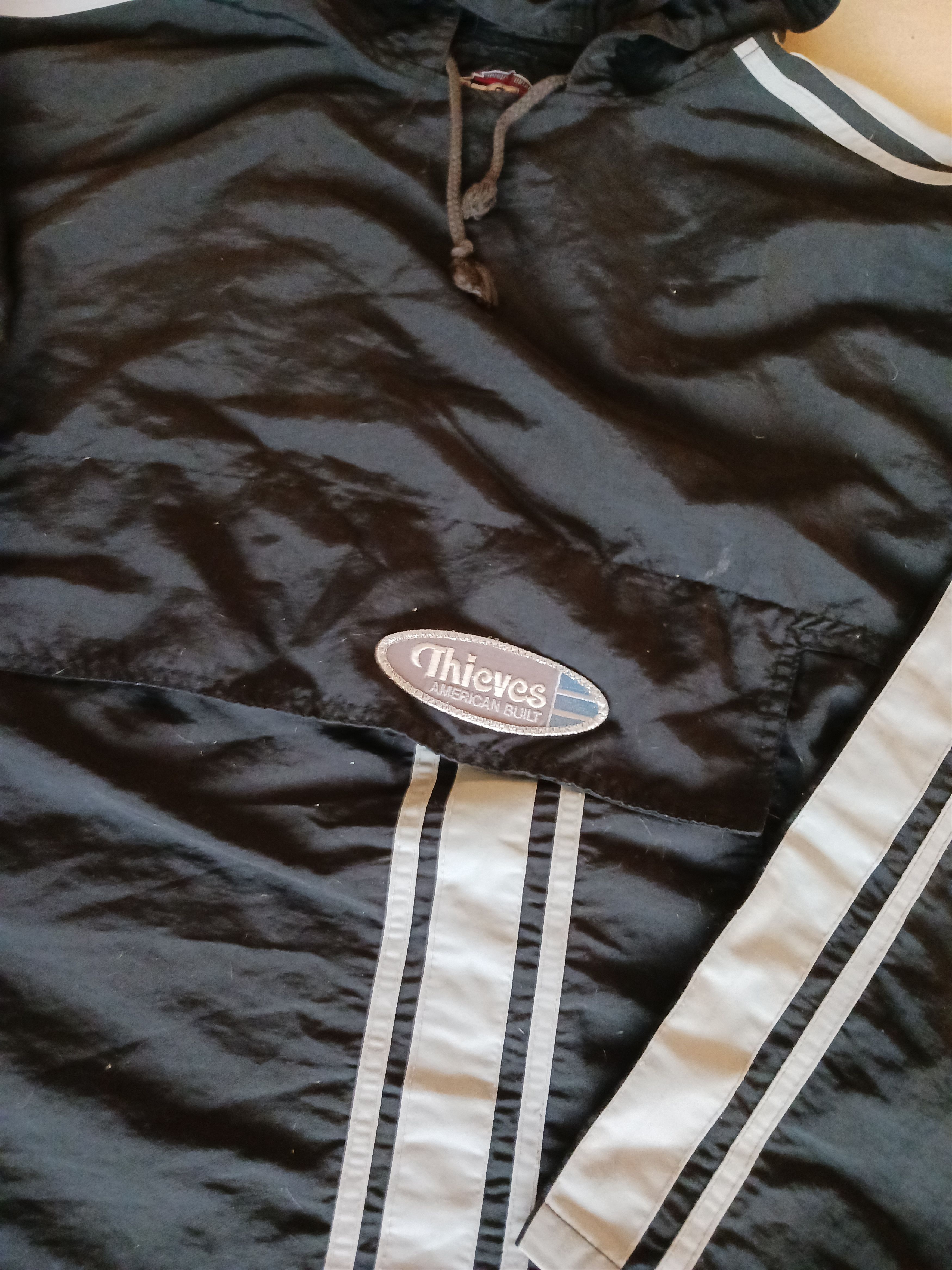 Vintage GAT Gypsies and Thieves Nylon Racing Striped Jacket Size US L / EU 52-54 / 3 - 2 Thumbnail