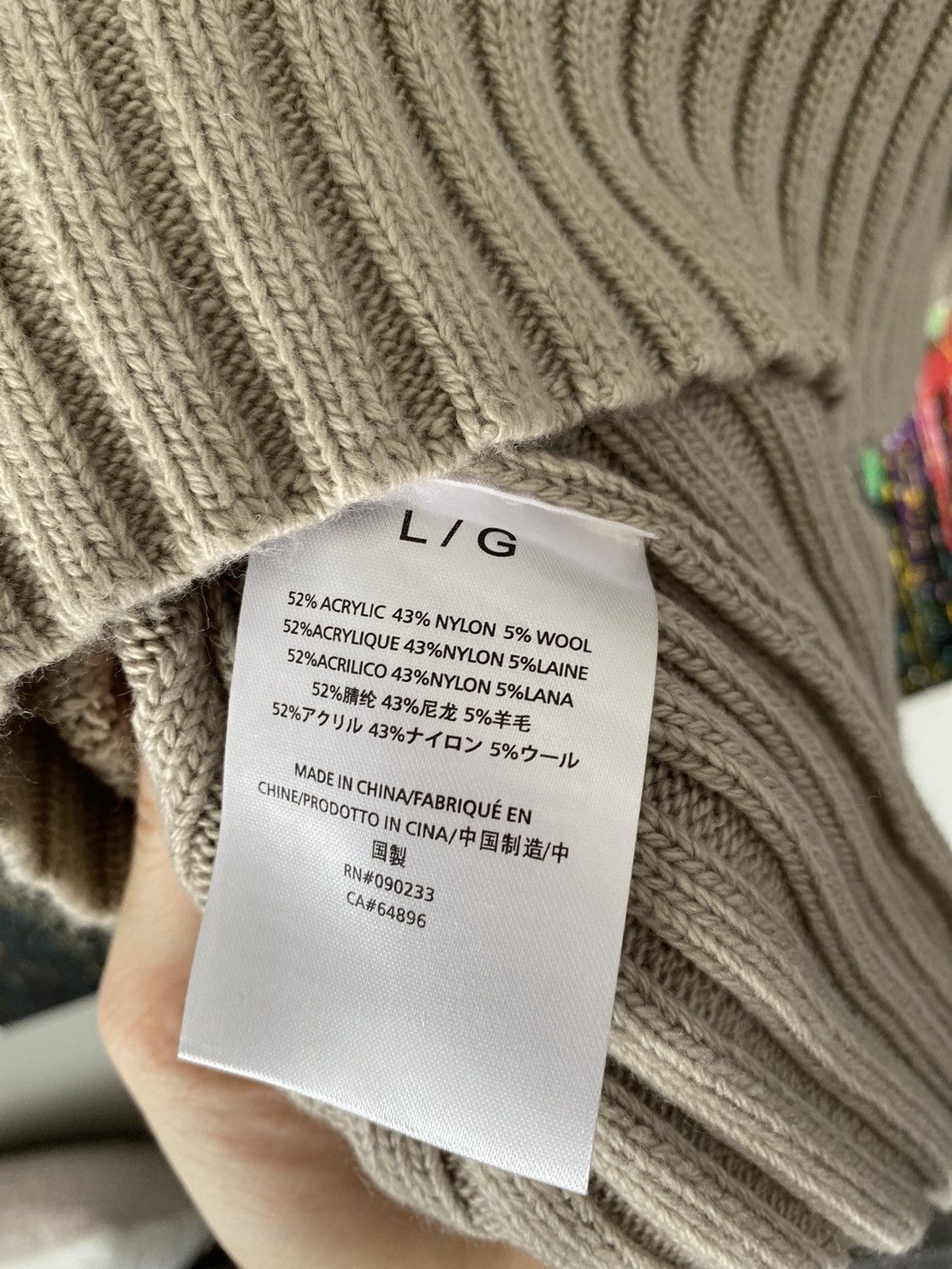 Essentials Essentials Fear Of God Turtle Neck SWEATER Size US L / EU 52-54 / 3 - 5 Thumbnail