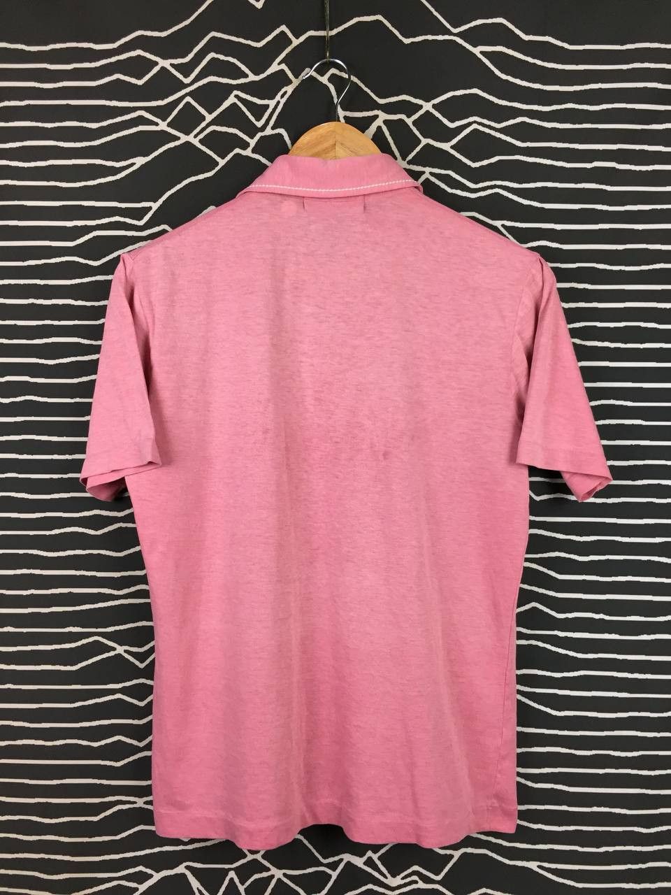 Vintage Vtg 70s 80s Men's Wear Original Retro Mod Style Polo Shirt Size US M / EU 48-50 / 2 - 8 Thumbnail