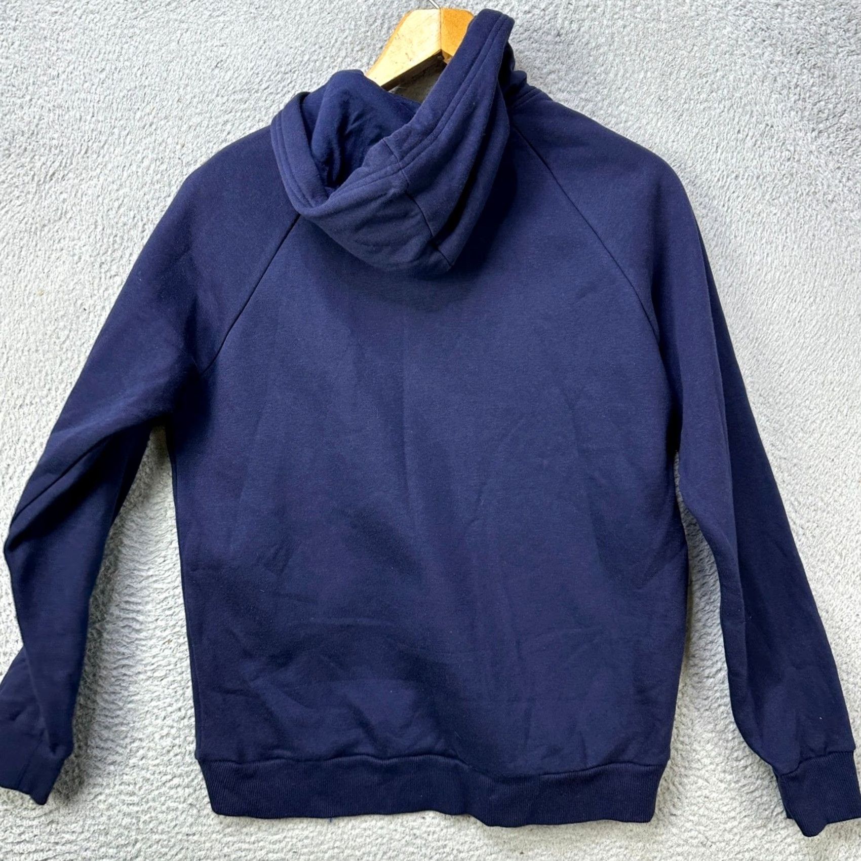 Under Armour Under Armour Hoodie Sweatshirt Pullover Men S Blue Graphic Logo Kangaroo Pocket Adjustable Drawstring Crew Neck Regular Fit EUC Size US S / EU 44-46 / 1 - 2 Thumbnail