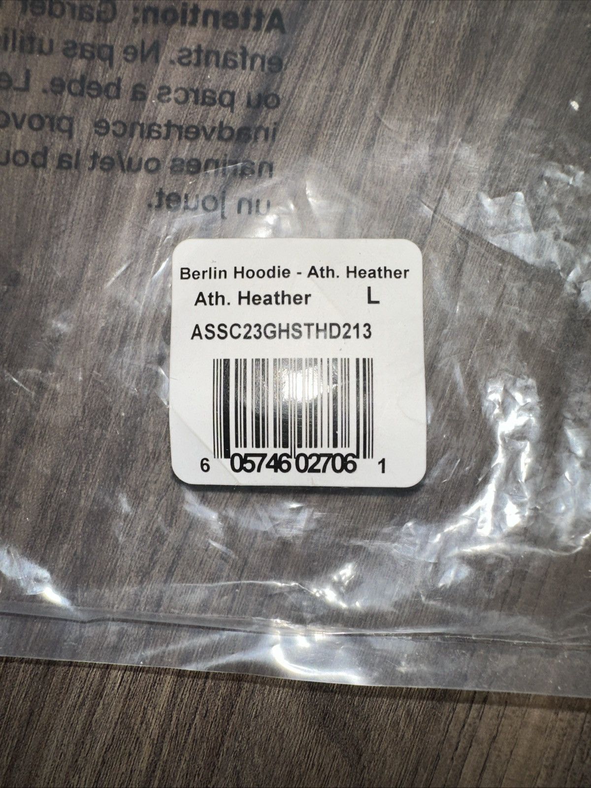 Anti Social Social Club “ASSC Berlin Full Zip Hoodie Grey/Pink Size L Size US L / EU 52-54 / 3 - 9 Thumbnail