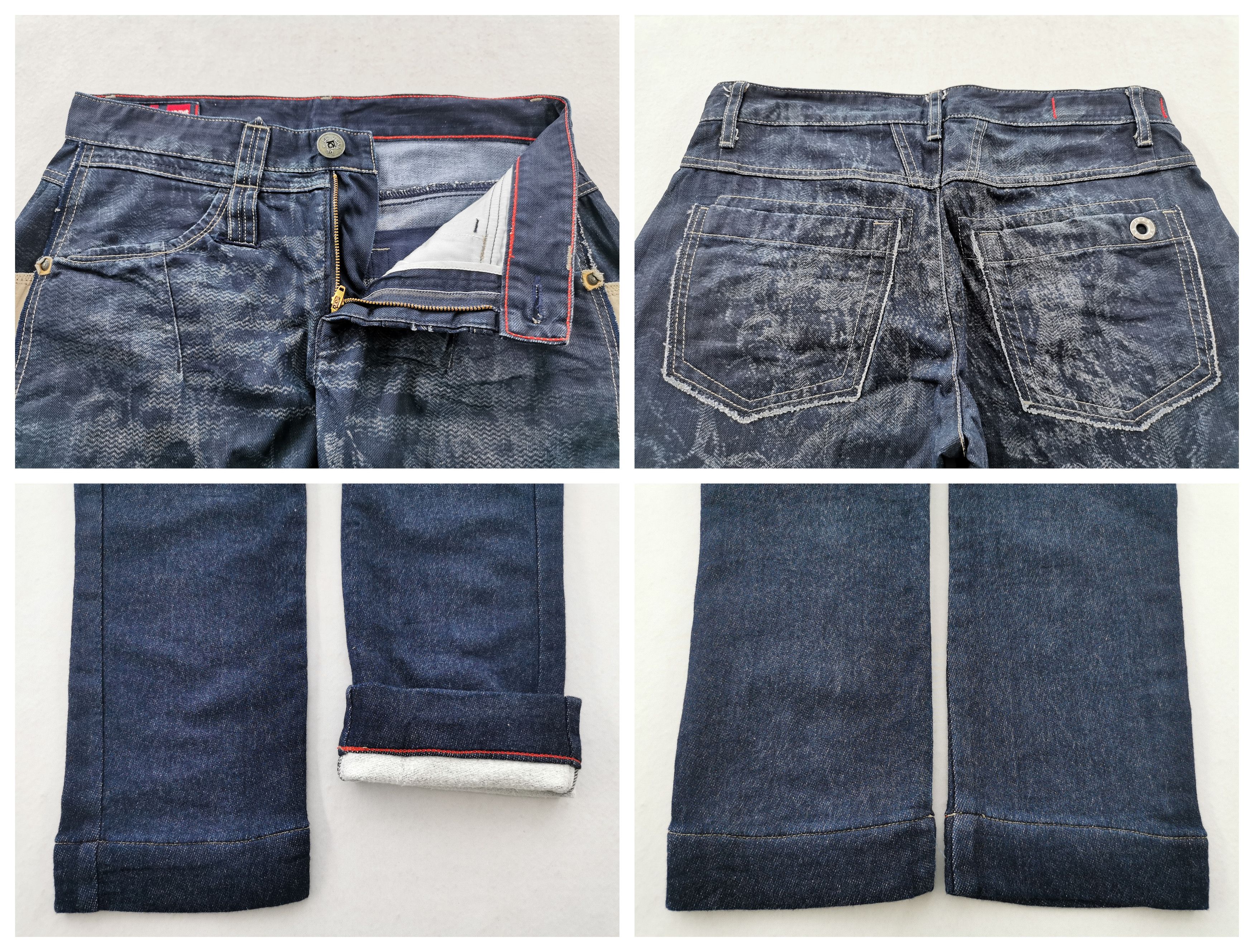 Marithe + Francois Girbaud Marithe Francois Girbaud Y2k Denim Jeans Size M Waist 33 Size US 33 - 9 Thumbnail