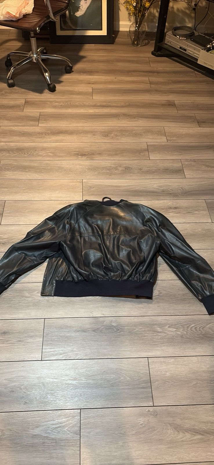 Bally Bally Black Leather Bomber Jacket Men’s Vintage Size US M / EU 48-50 / 2 - 4 Thumbnail