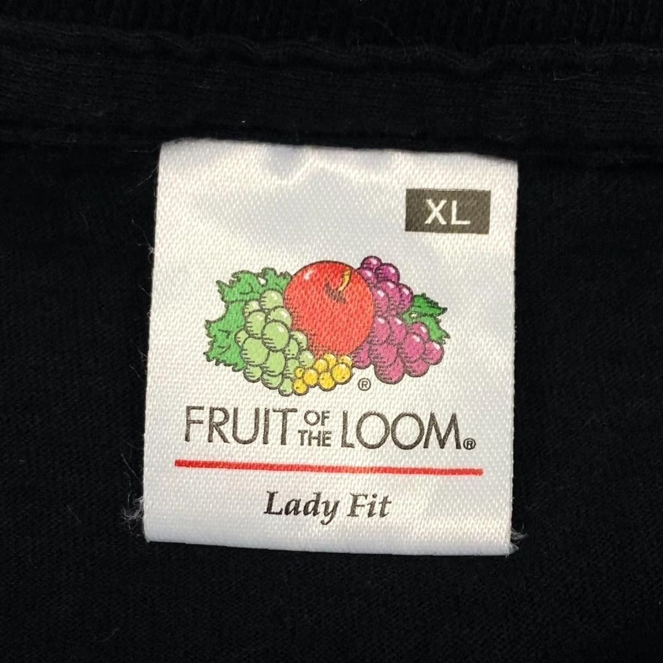 Fruit Of The Loom Amortez Graphic Spellout Black Death Heavy Metal Band T-Shirt Women’s XL Black Graphic Spellout Front Back T-Shirt Womens XL Size XL / US 12-14 / IT 48-50 - 3 Thumbnail