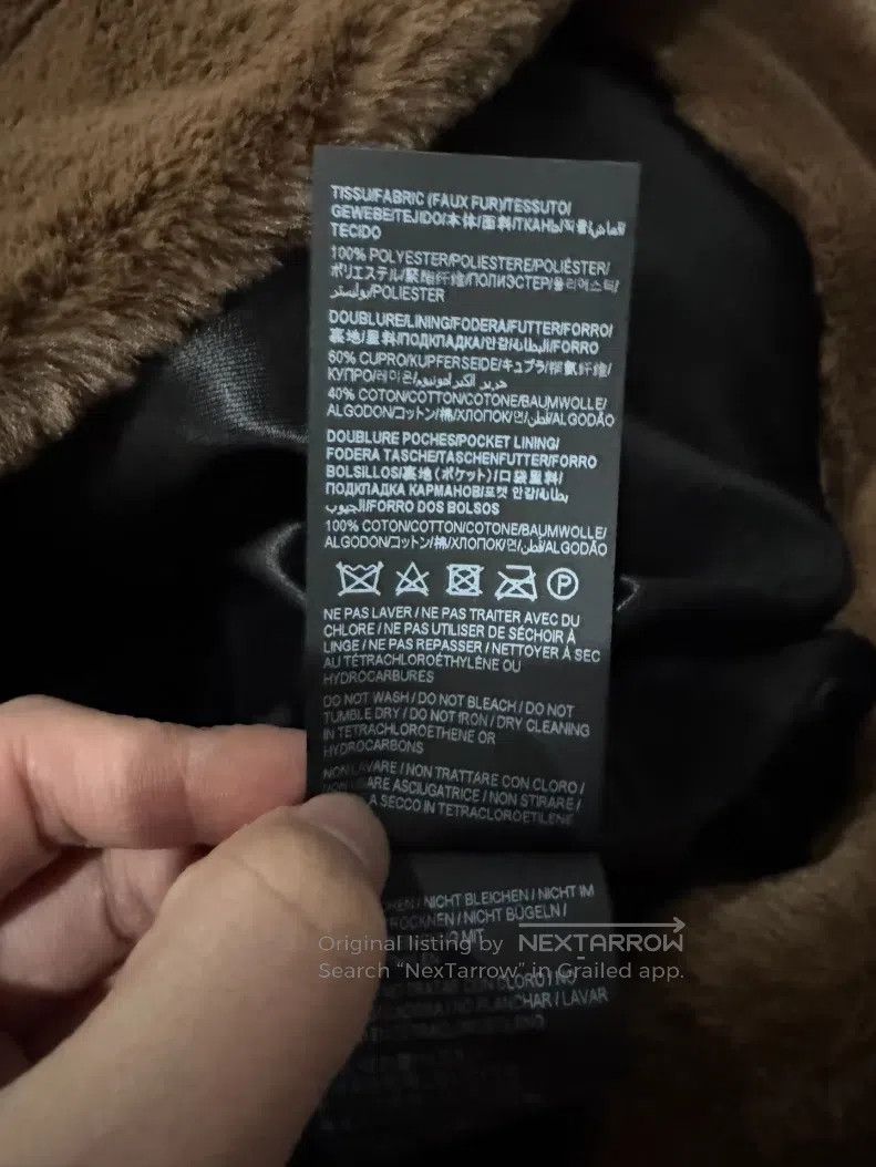 Saint Laurent Paris Saint Laurent Paris Caramel Teddy Faux Fur Jacket Size US M / EU 48-50 / 2 - 9 Thumbnail