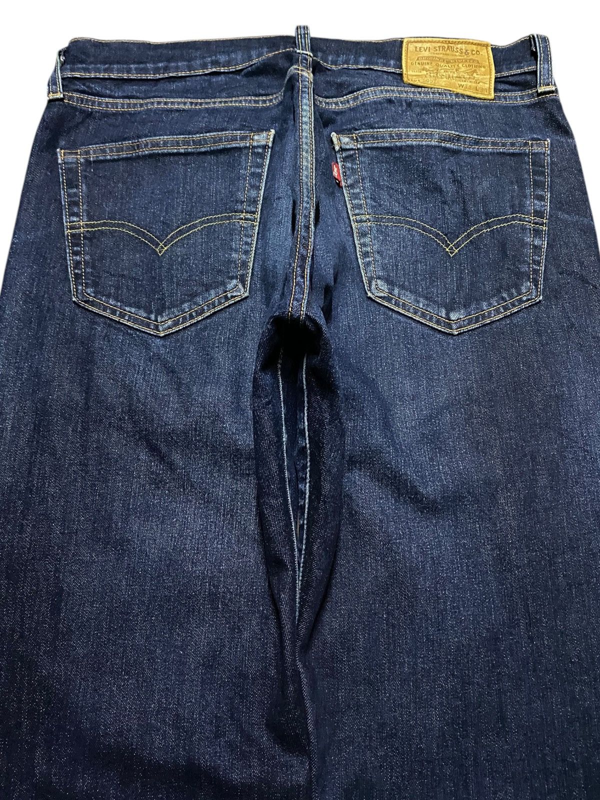 Levi's Levis Vietnam Big E Blue Faded Wash Distressed Loose Jeans Size US 33 - 4 Thumbnail