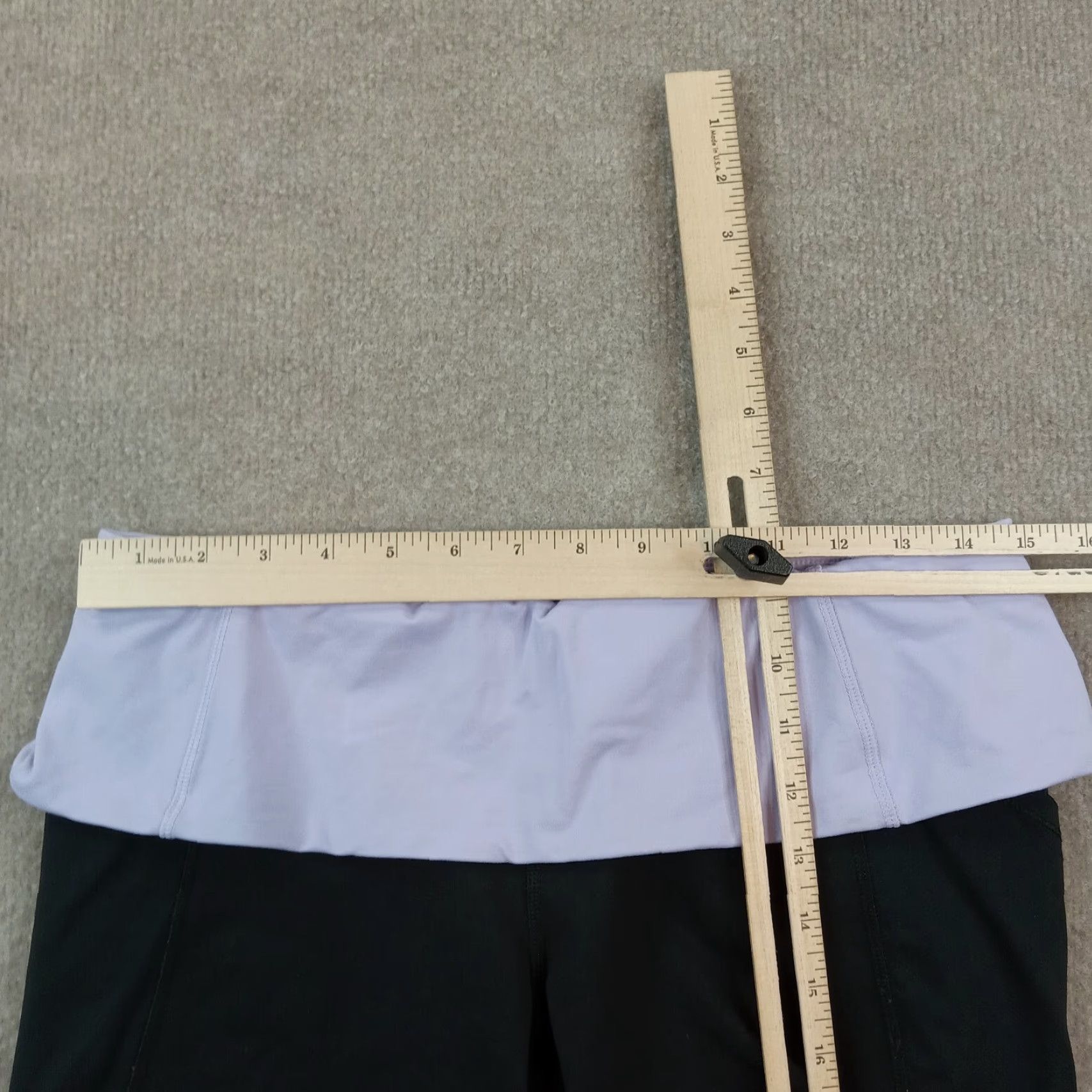 Lululemon Lululemon Cropped Leggings Women's Black Skinny Yoga Pants Size Large Size 36" / US 14 / IT 50 - 4 Thumbnail