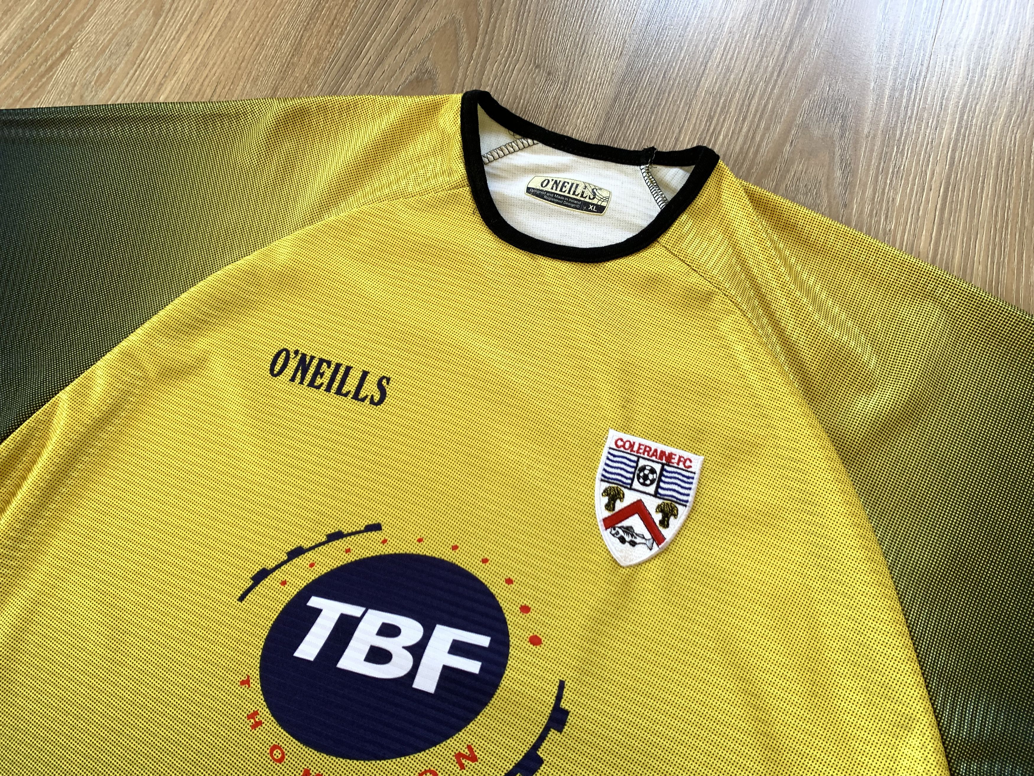 Vintage Oneills Coleraine Away Shirt 2003-2004