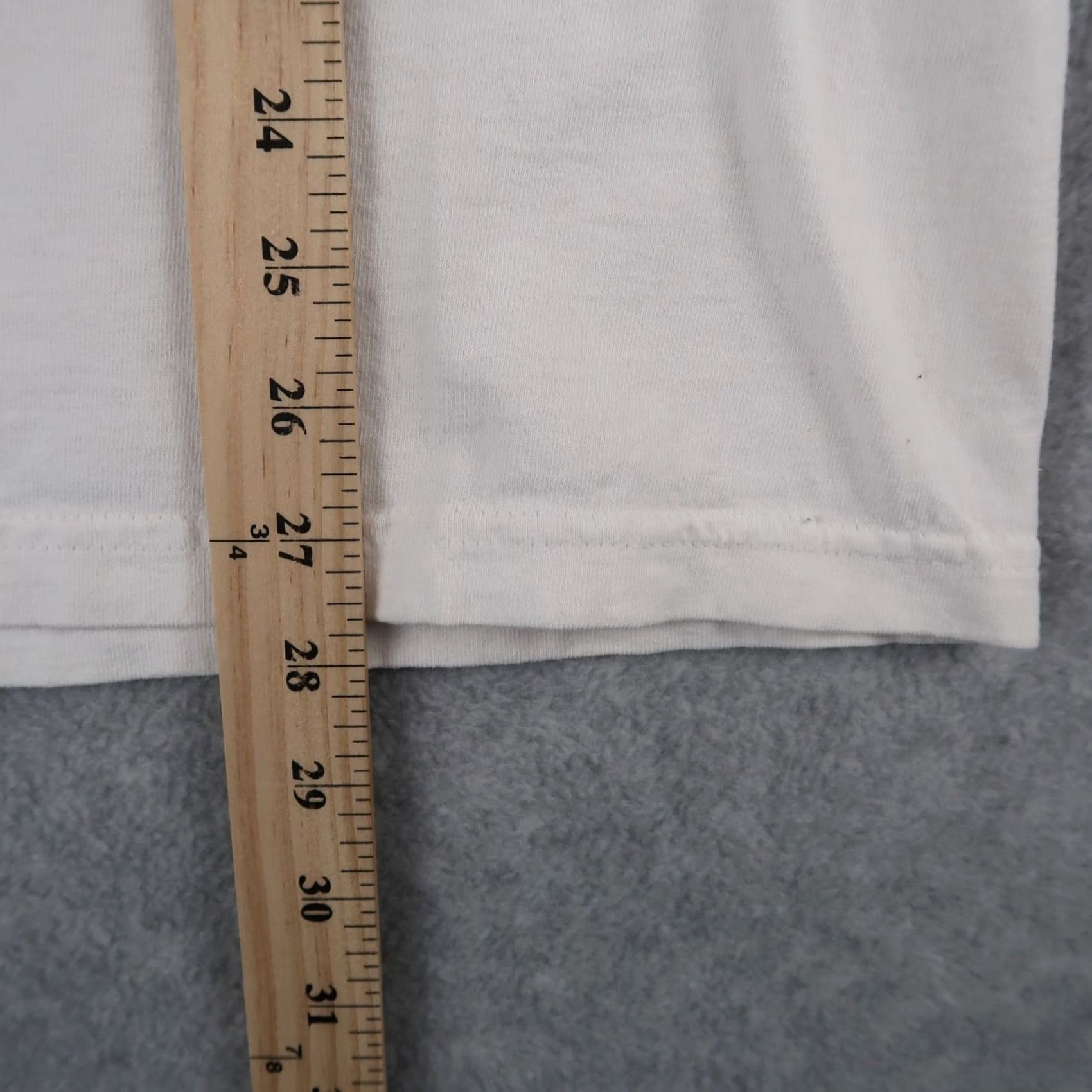 Vintage Vintage 90s Snowboarding Cartoon T Shirt Mens L Large White Long Sleeves Size US L / EU 52-54 / 3 - 6 Thumbnail