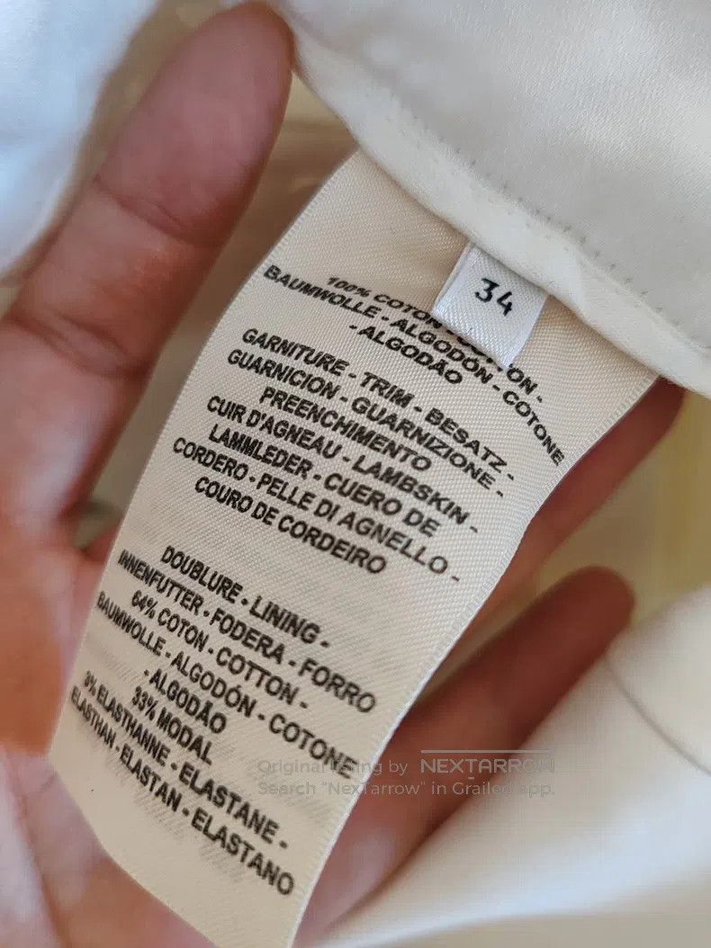 Hermes Hermes 2022SS Showpiece Button-Up Belt Pants Size 42" / US 20 - 6 Thumbnail