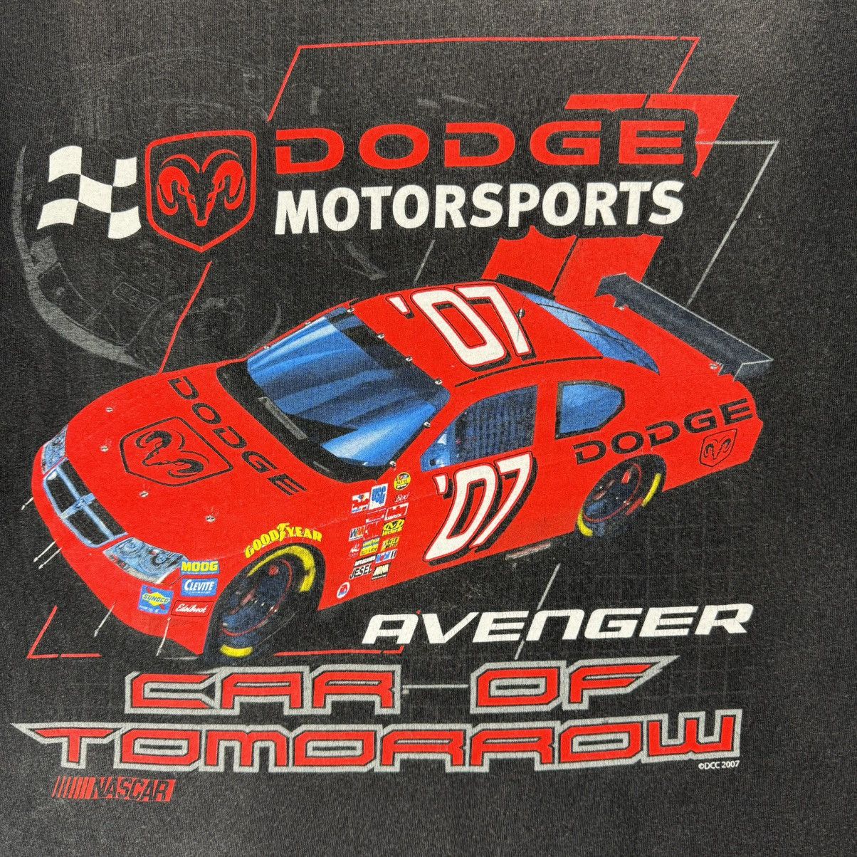 NASCAR Vintage Faded NASCAR x Dodge Motorsports Avenger T-shirt Size US XL / EU 56 / 4 - 6 Thumbnail