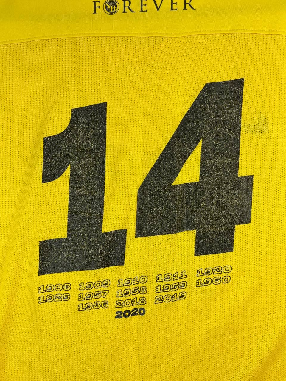 Nike BSC Young Boys Schweizer Meister T-Shirt #14 Football Nike L Size US L / EU 52-54 / 3 - 6 Thumbnail