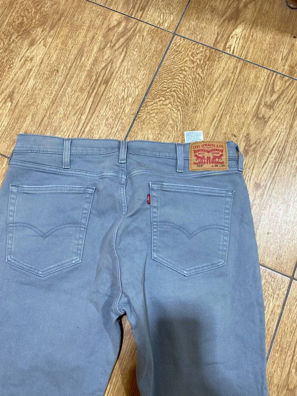 Levi's Levi's 514 Denim Jeans Straight Regular Fit Button Classic Size US 38 / EU 54 - 5 Thumbnail