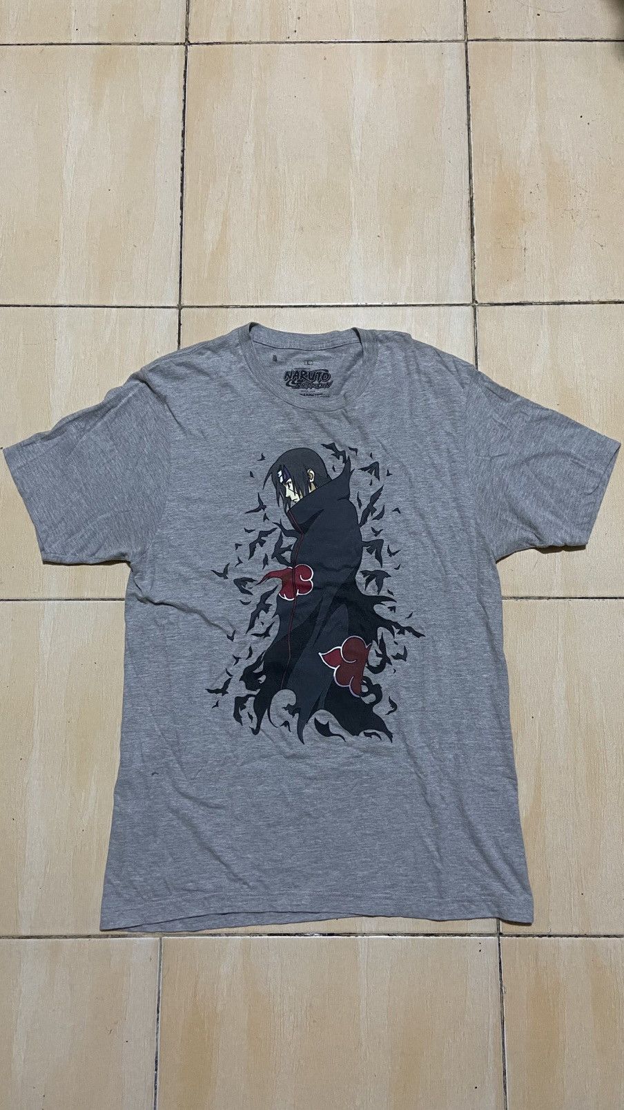 Anime Uchiha Itachi Crow Genjutsu Anime Naruto Shippuden Tee Size US L / EU 52-54 / 3 - 2 Thumbnail