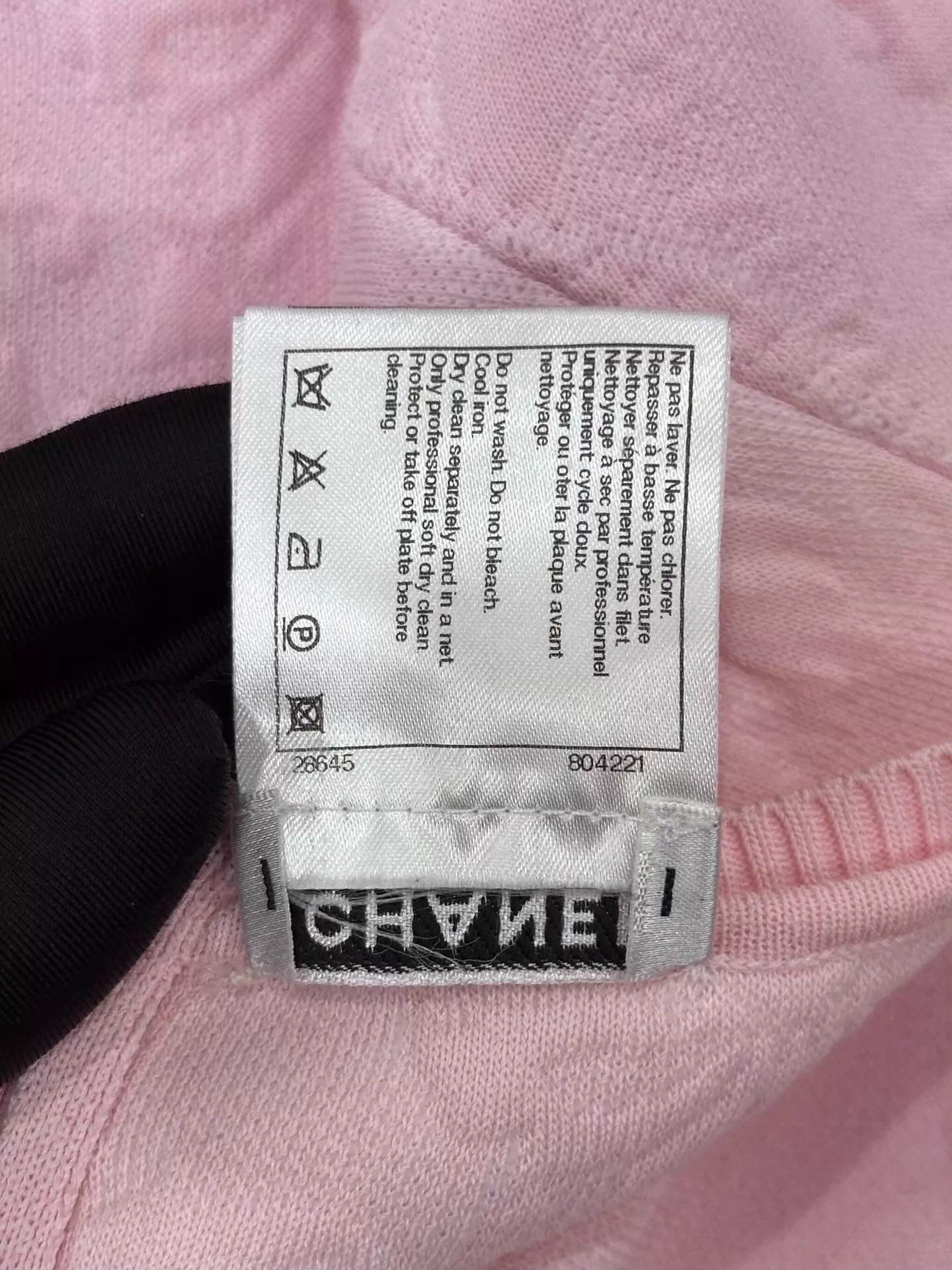 Chanel Chanel Pink Sleeveless Floral Embossed Logo Dress Women 36 Size XS / US 0-2 / IT 36-38 - 7 Thumbnail