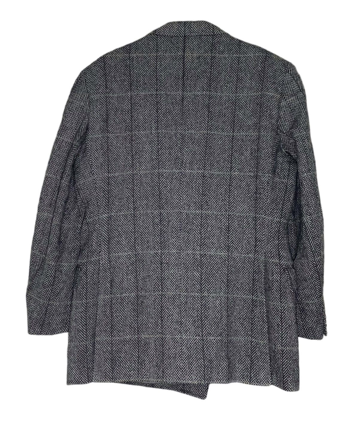 Burberry Vintage BURBERRYS England Harringbone Wool Jacket Size 42L - 8 Thumbnail