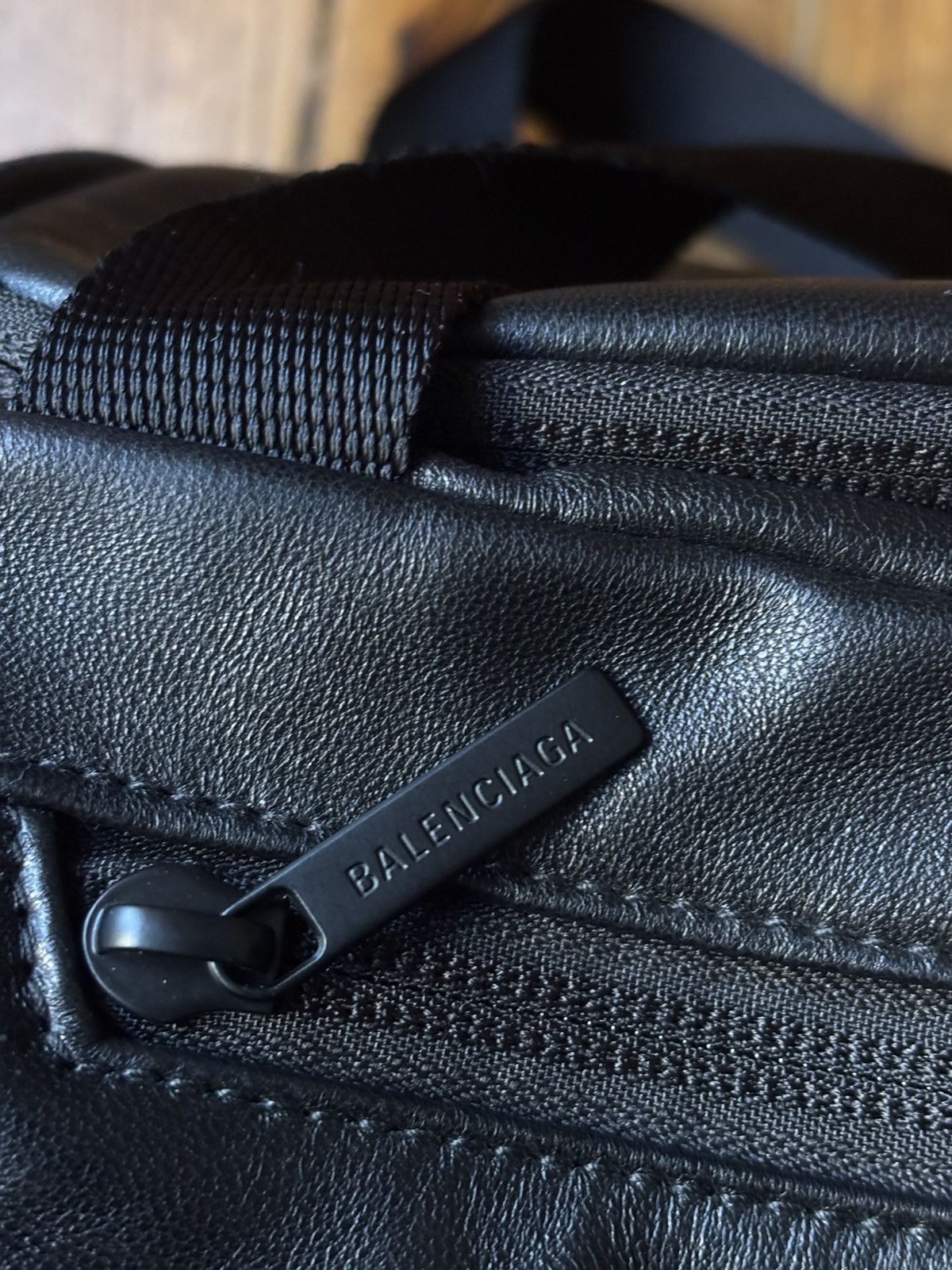 Balenciaga × Under Armour Leather duffle bag/gym bag Size ONE SIZE - 4 Thumbnail