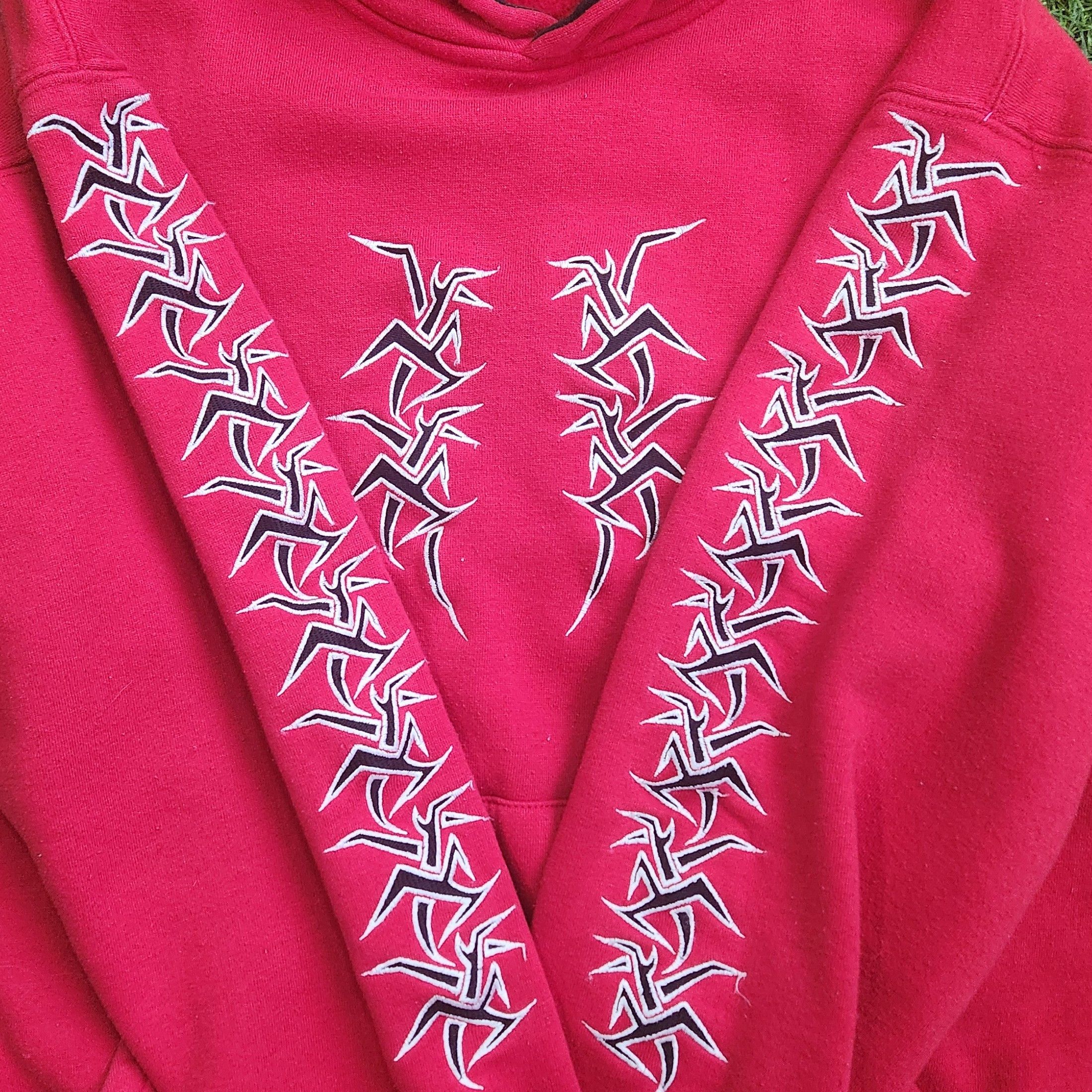JNCO × Vintage y2k Tribal Hoodie Size US M / EU 48-50 / 2 - 3 Thumbnail