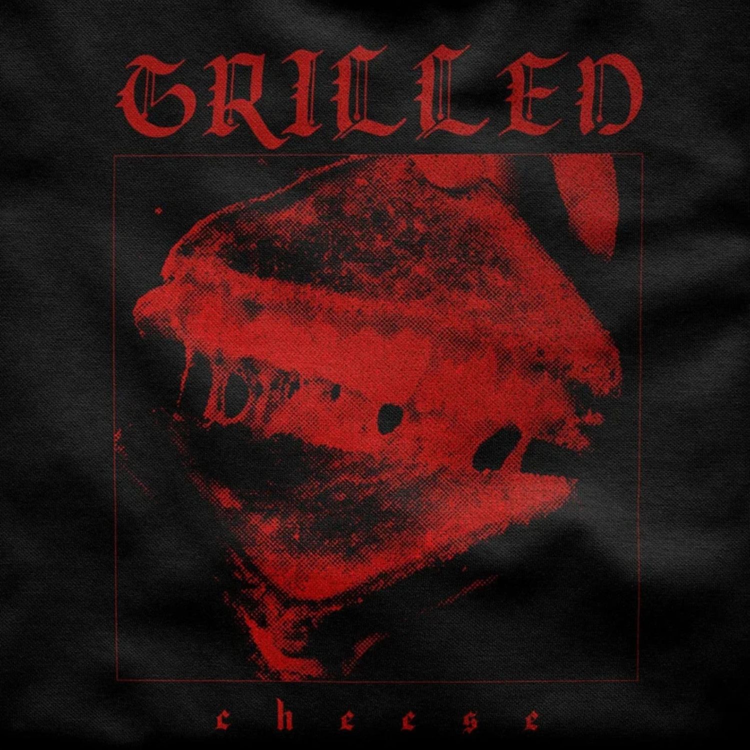 Japanese Brand Grilled cheese hardcore t-shirt, funny music t-shirts Size US L / EU 52-54 / 3 - 2 Thumbnail