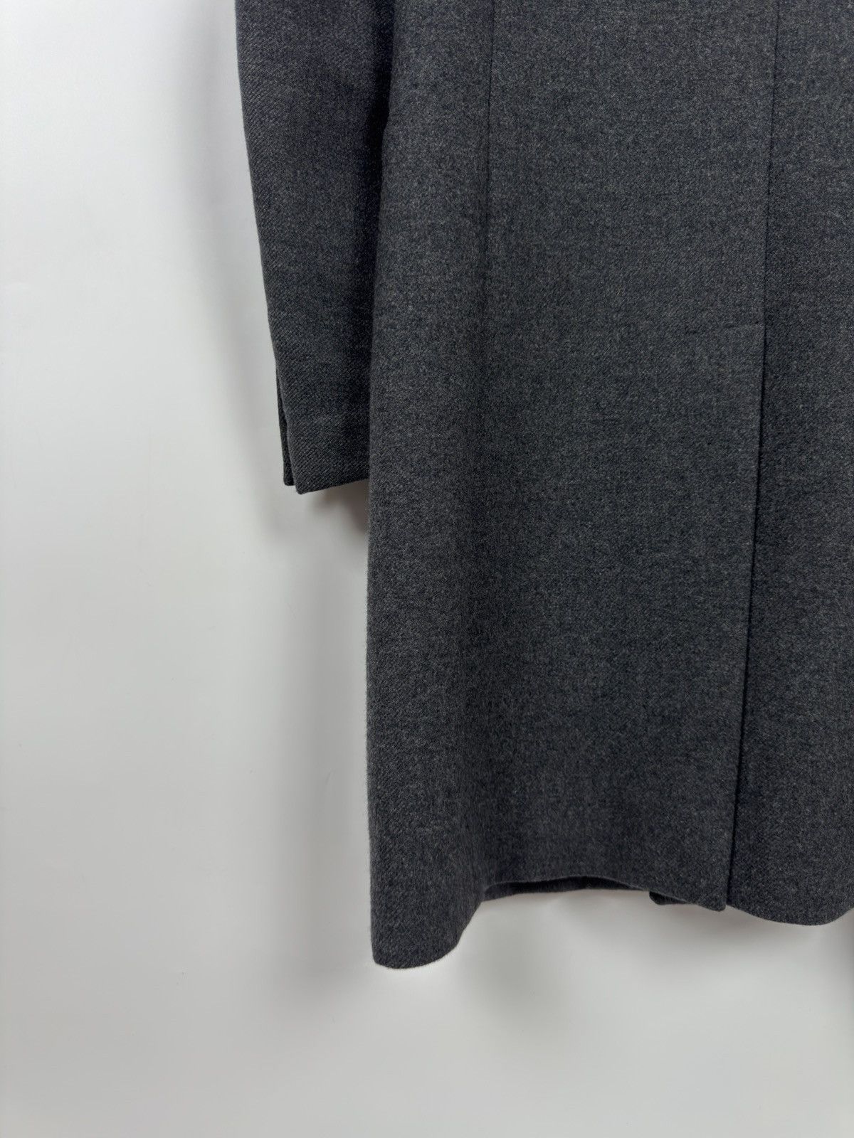 Hermes Hermes Heavy Wool Black-Grey Coat Size US M / EU 48-50 / 2 - 12 Thumbnail