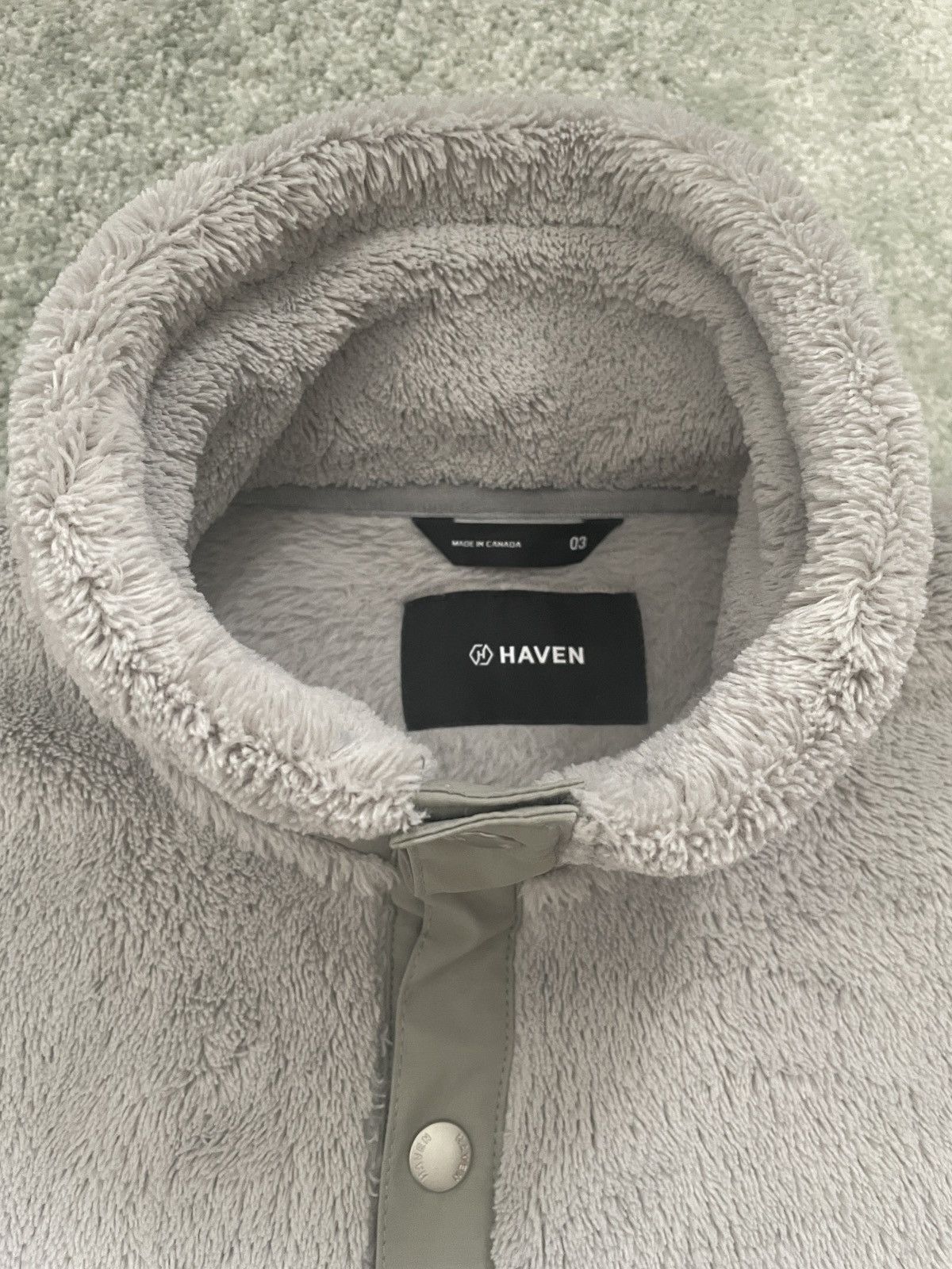 Haven HAVEN Alpine Pullover - Polartec® High Loft™ Fleece Stone Size US L / EU 52-54 / 3 - 2 Thumbnail