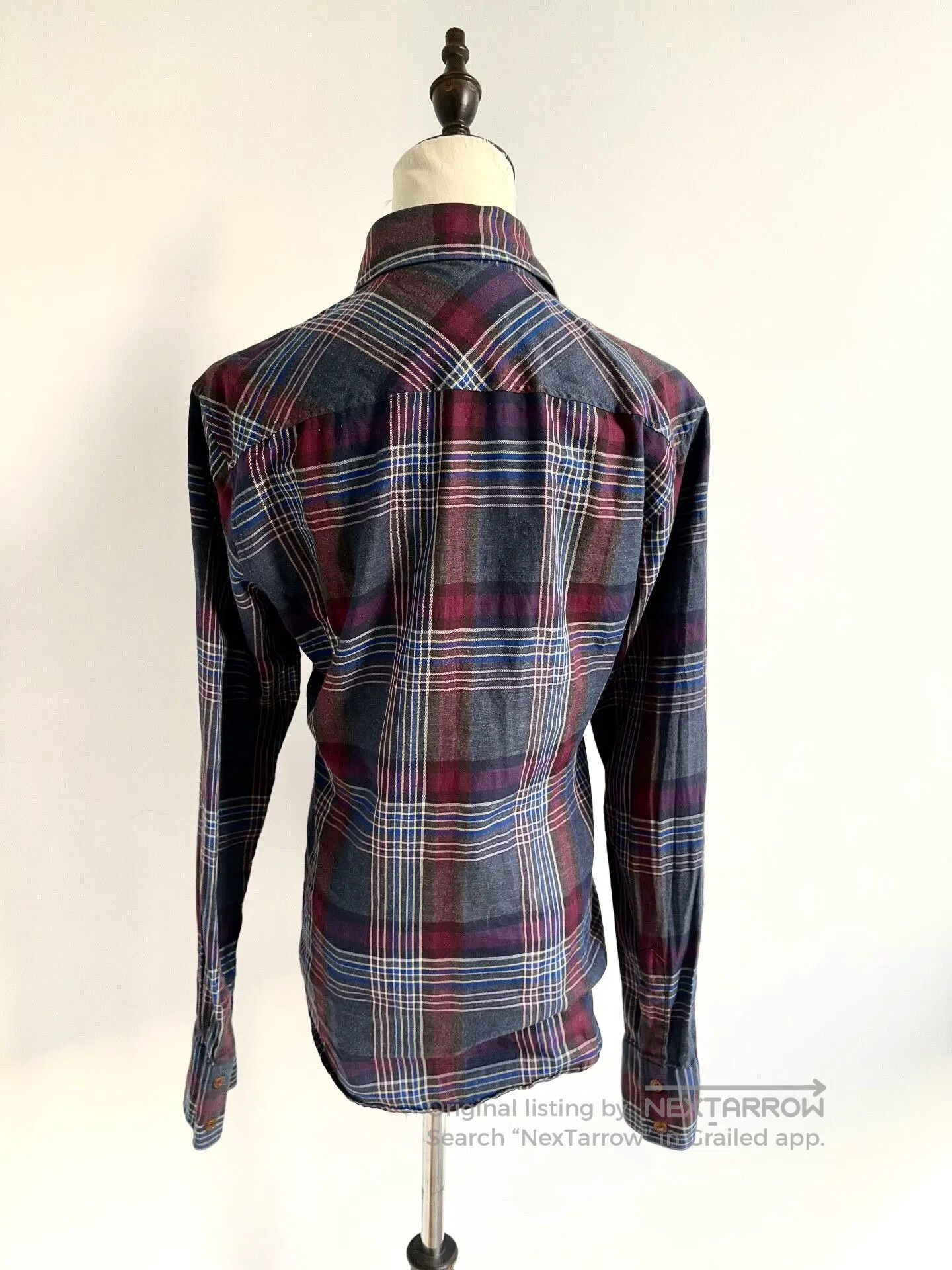Vivienne Westwood Vivienne Westwood Blue Plaid Shirt. Size M / US 6-8 / IT 42-44 - 3 Thumbnail