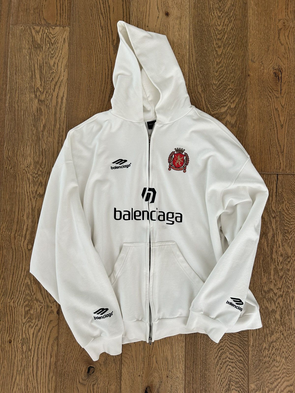 Balenciaga White Cotton Sportswear main image 1